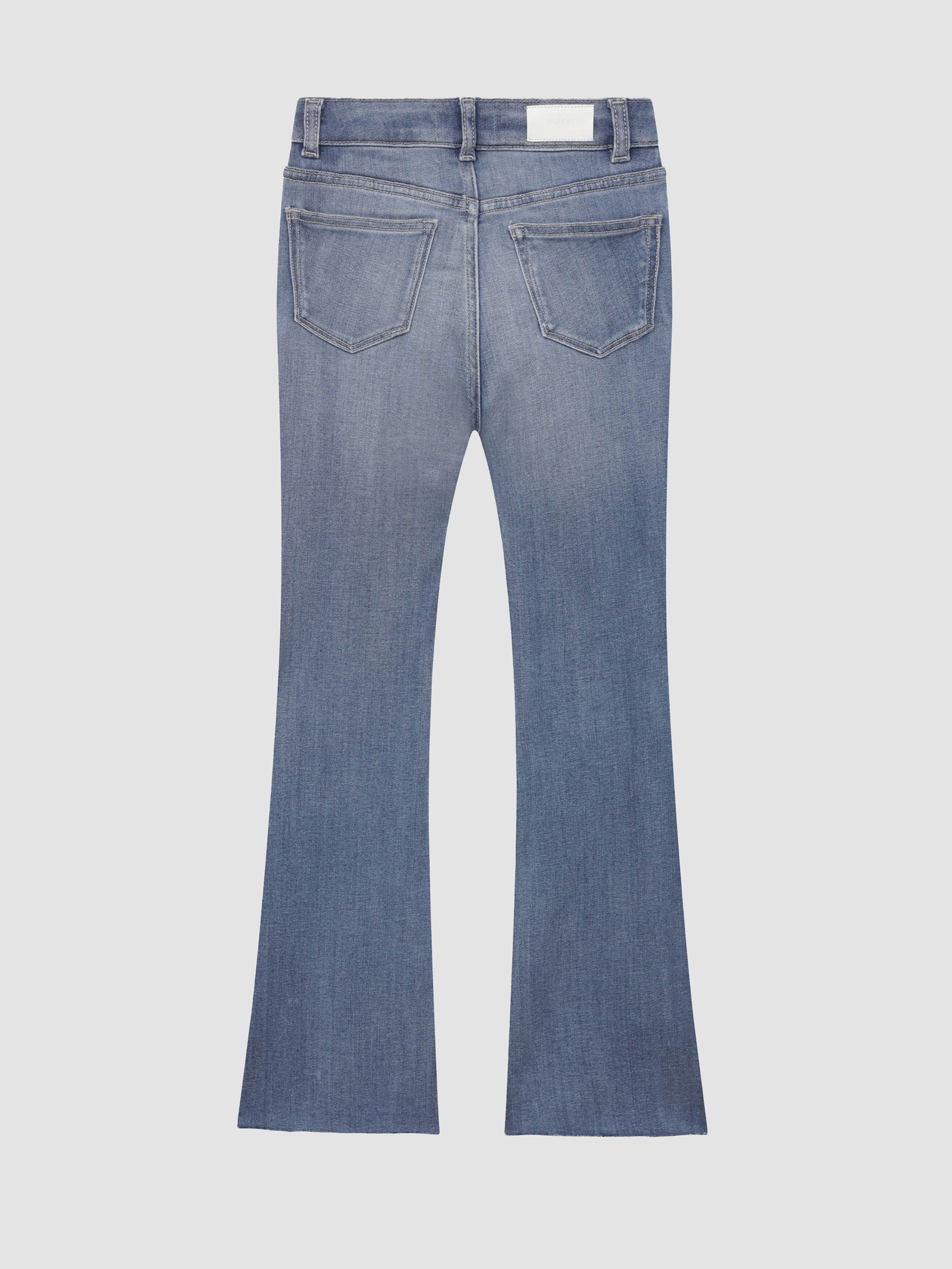 Girl's Blue Boot Cut Jeans