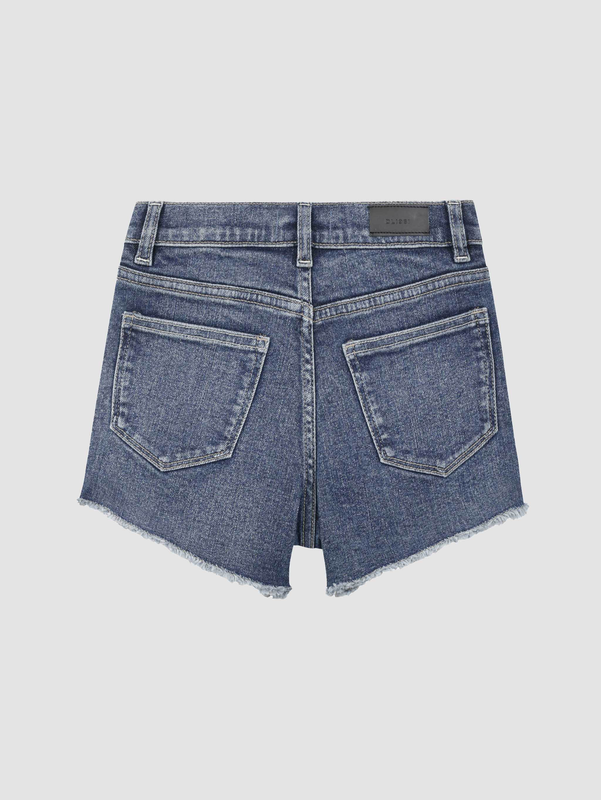 Lucy Shorts High Rise Cut Off | Palmwood