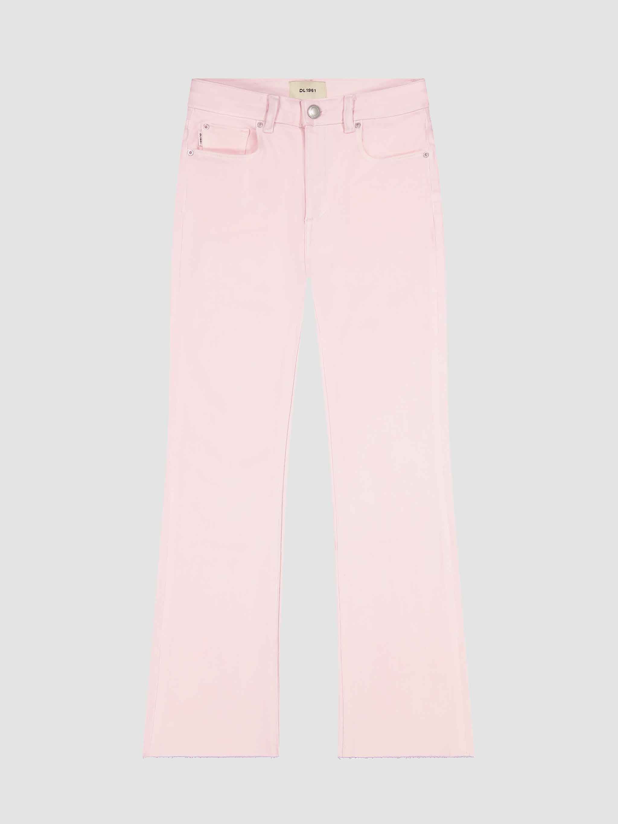 Claire Boot High Rise Jeans | Primrose Pink
