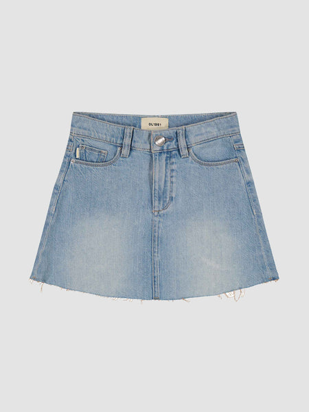Jenny Mini Skirt | Lakefront | DL1961 Premium Denim