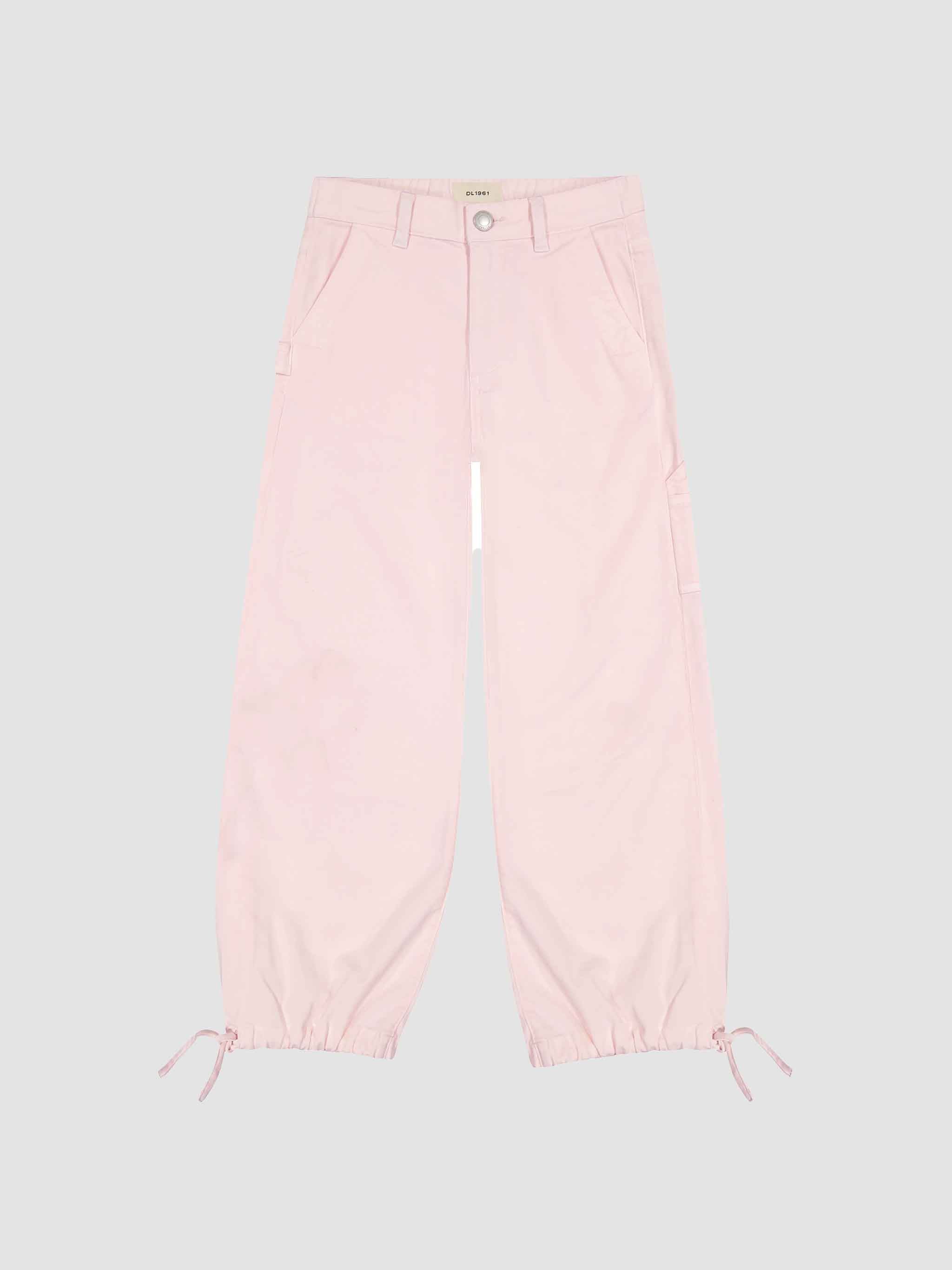 Lily Wide Leg Jeans | Primrose Pink