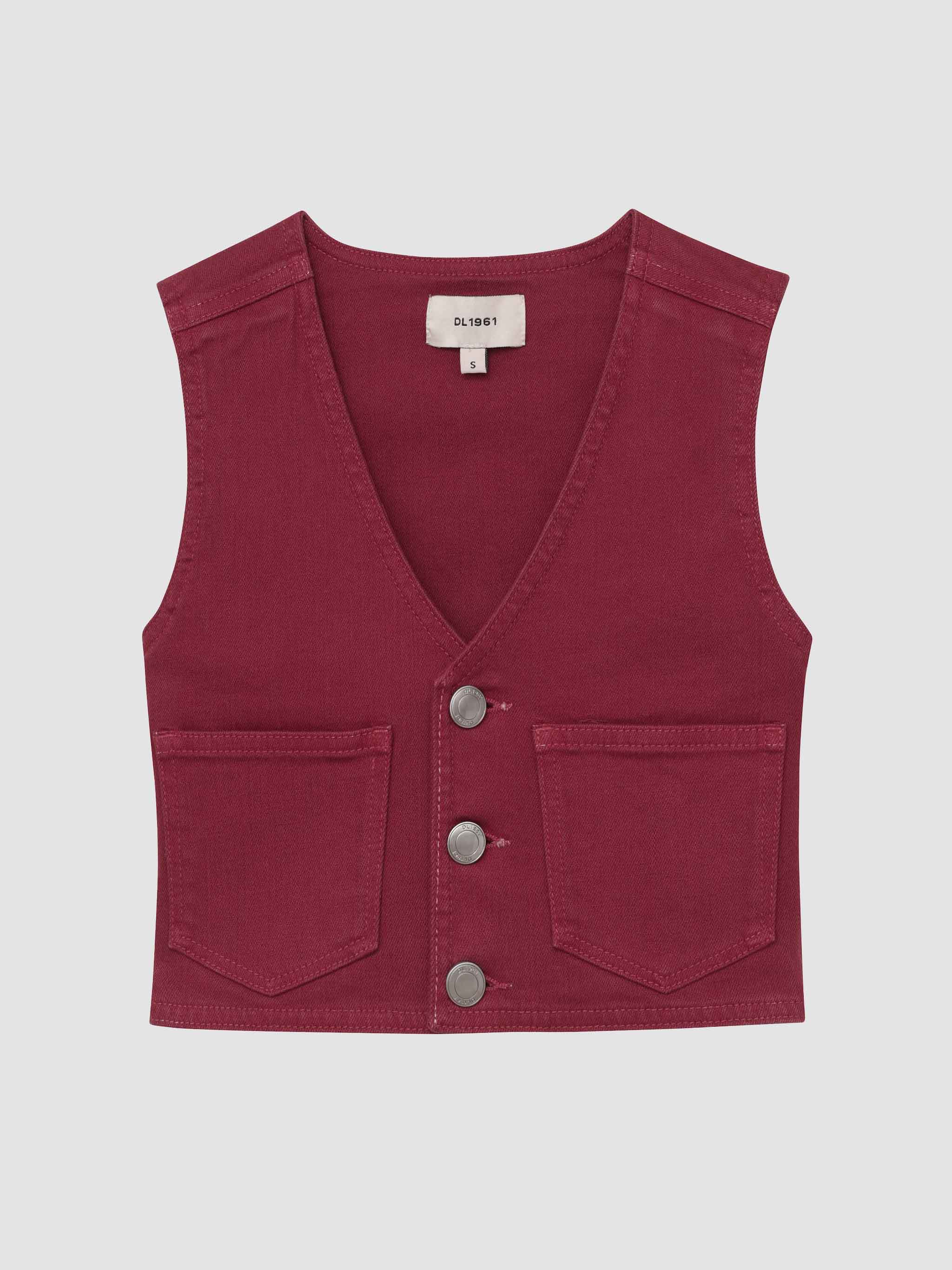 Zizi Vest | Crimson