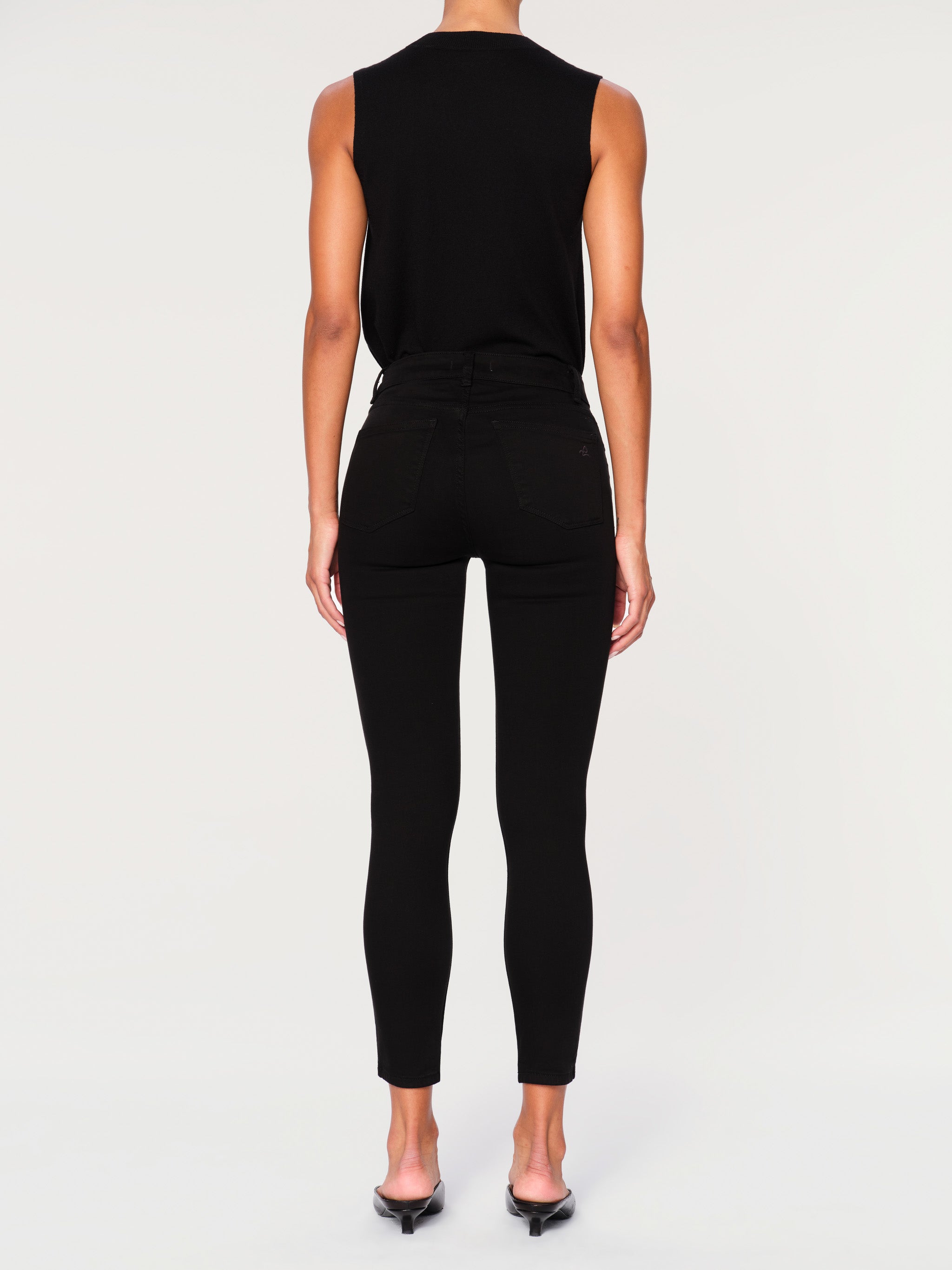 Florence Skinny Mid Rise Instasculpt™ Crop Jeans | Hail