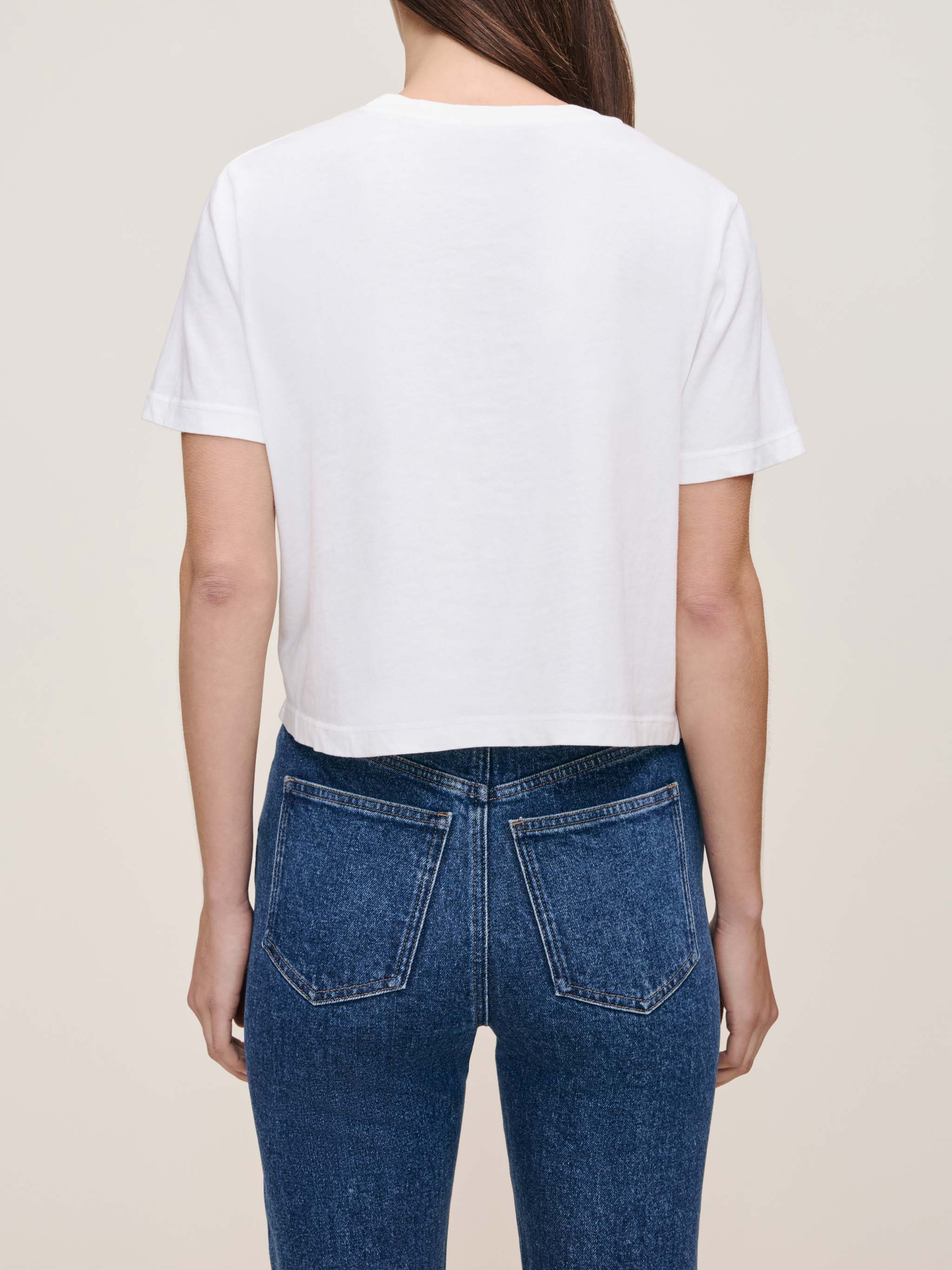 women's white tee