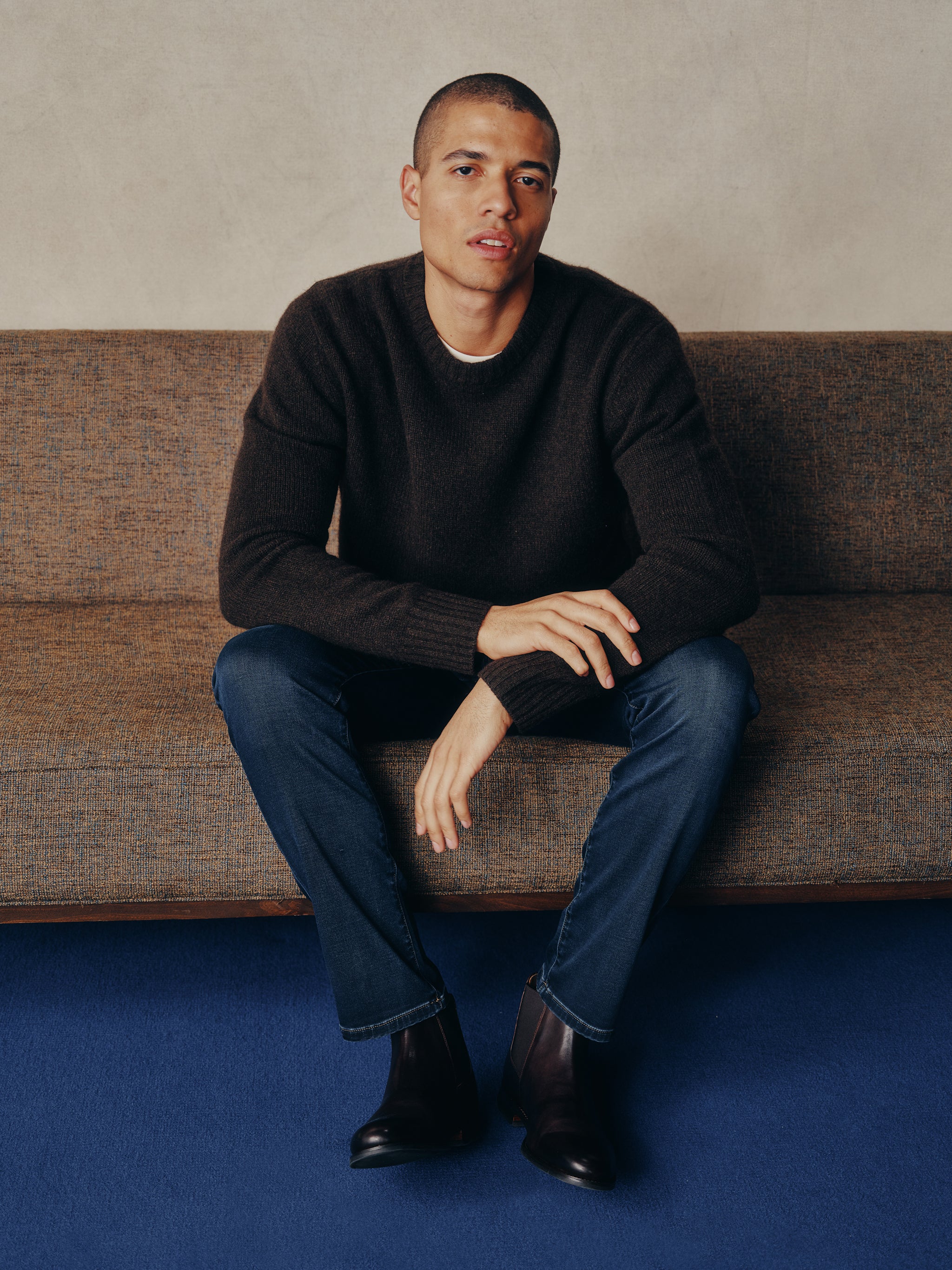Crewneck Sweater | Umber