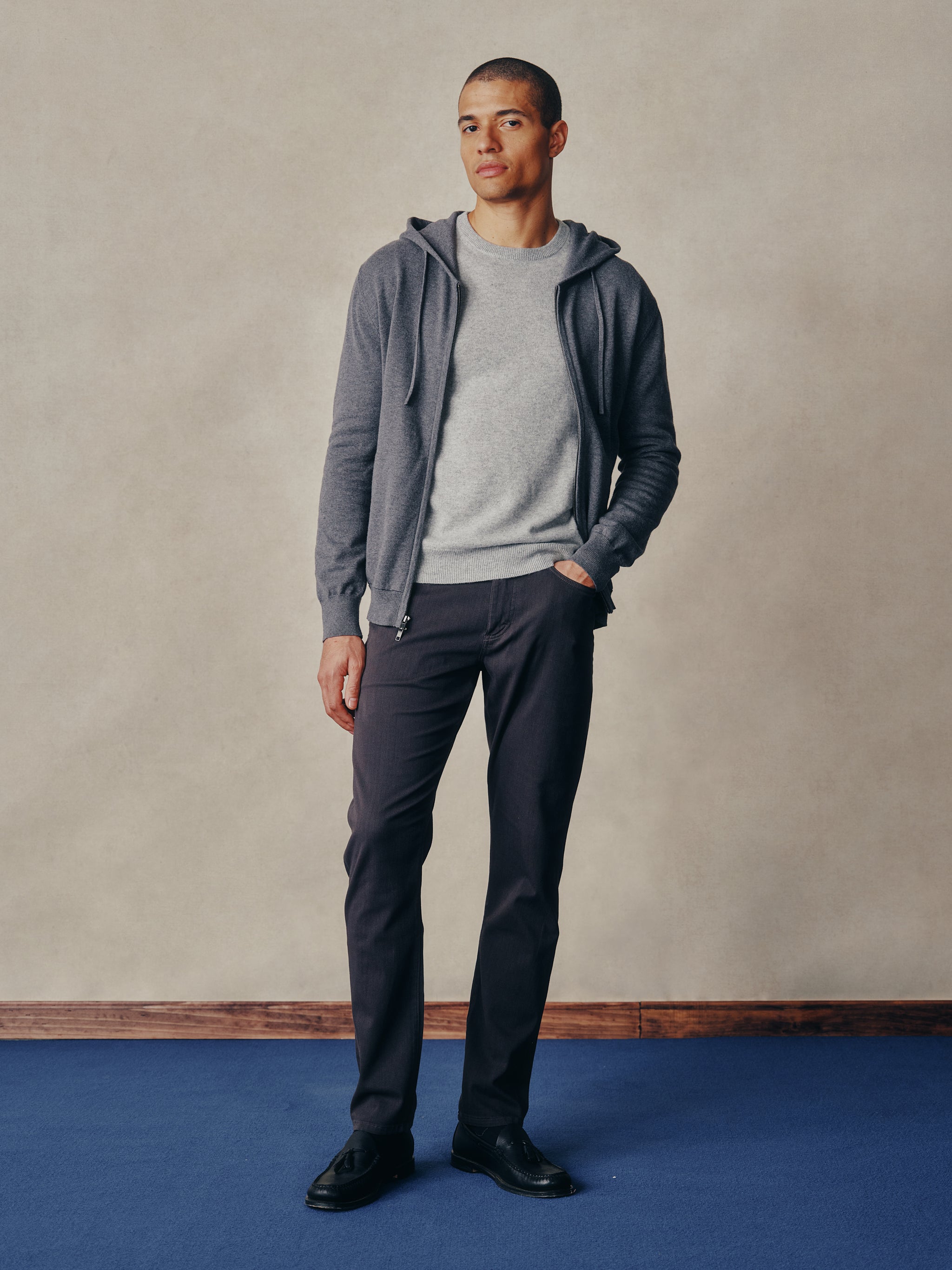 Nick Slim Pants | Shadow Grey