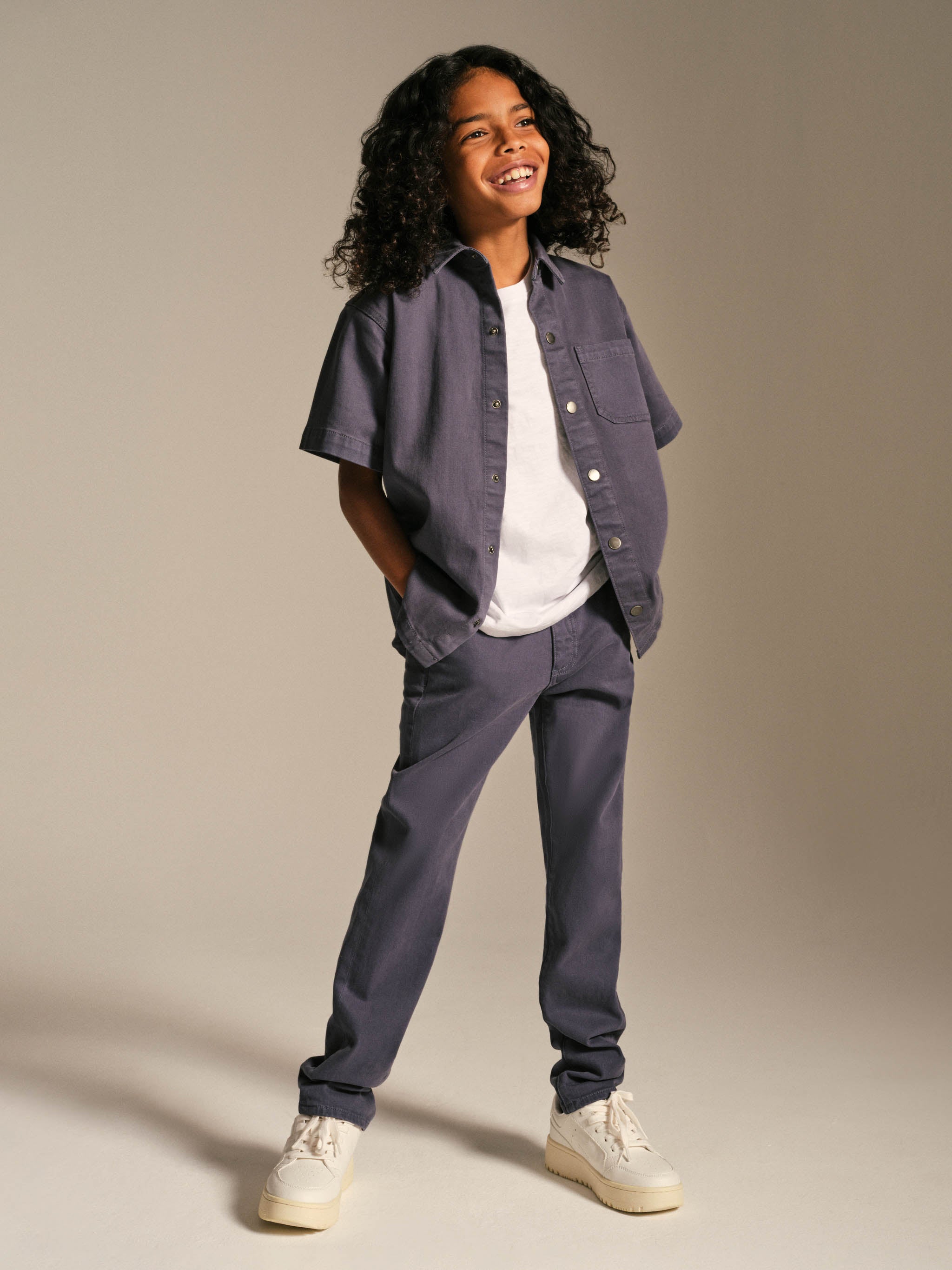Brady Slim Chino | Stone Blue