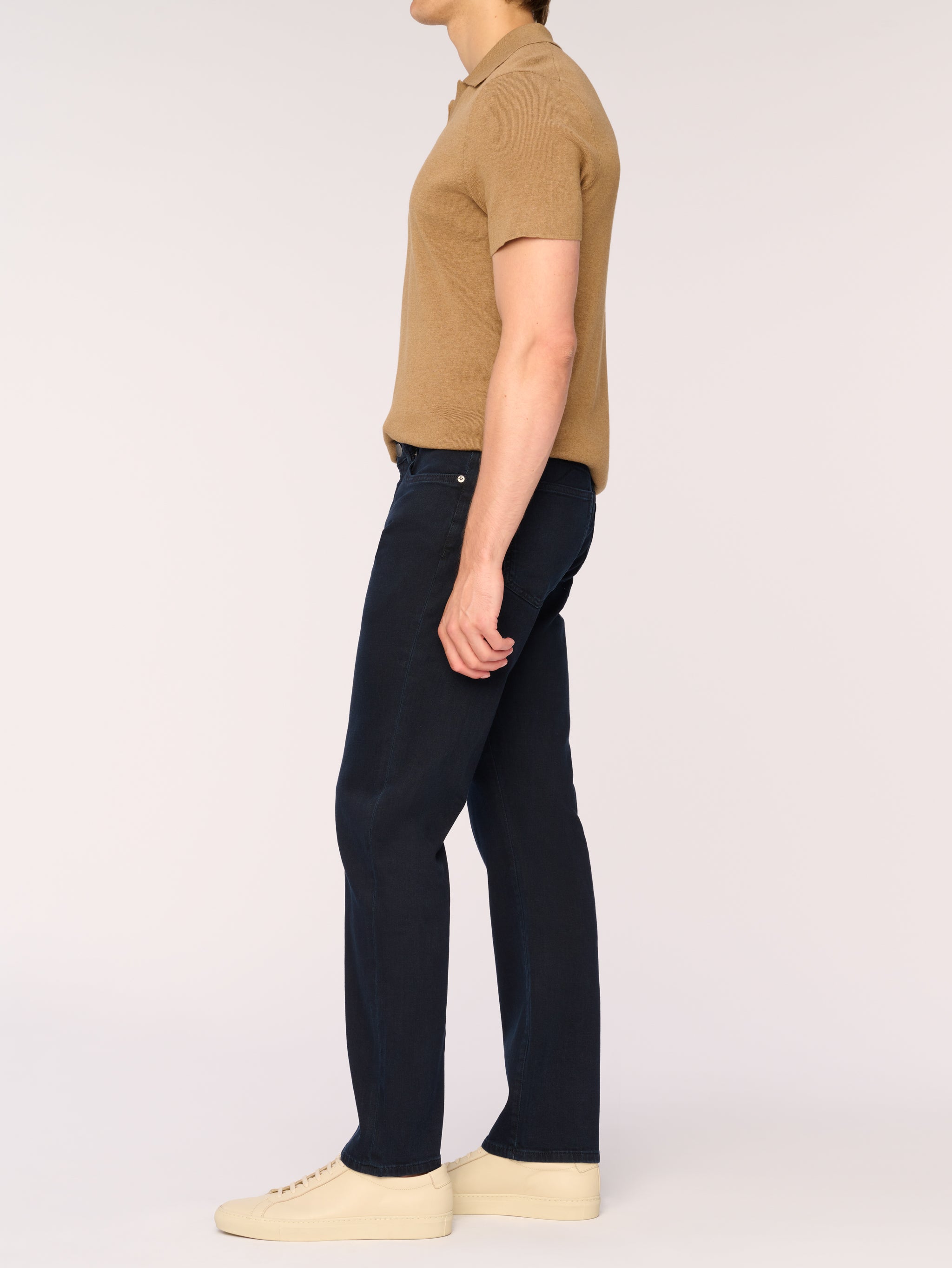 Avery Relaxed Straight Jeans | Grecian (Dark Indigo)