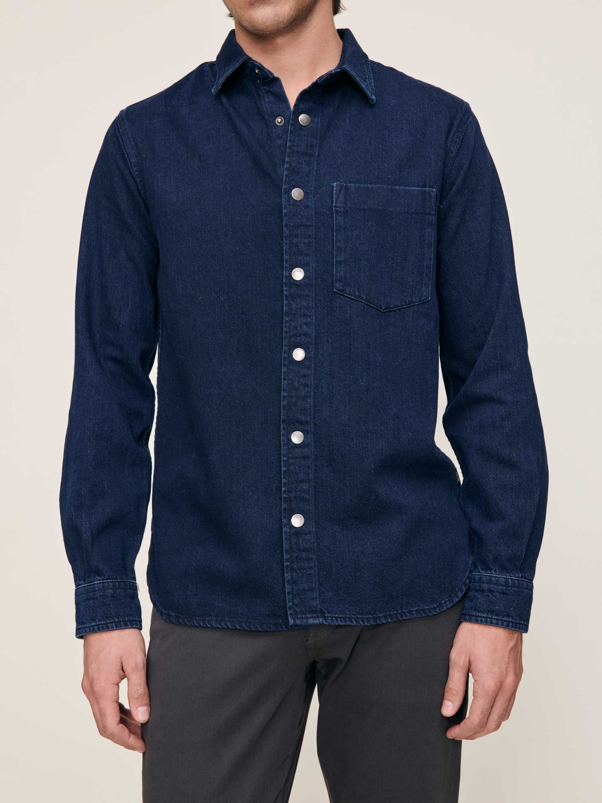 Dominick Shirt | Rain Storm