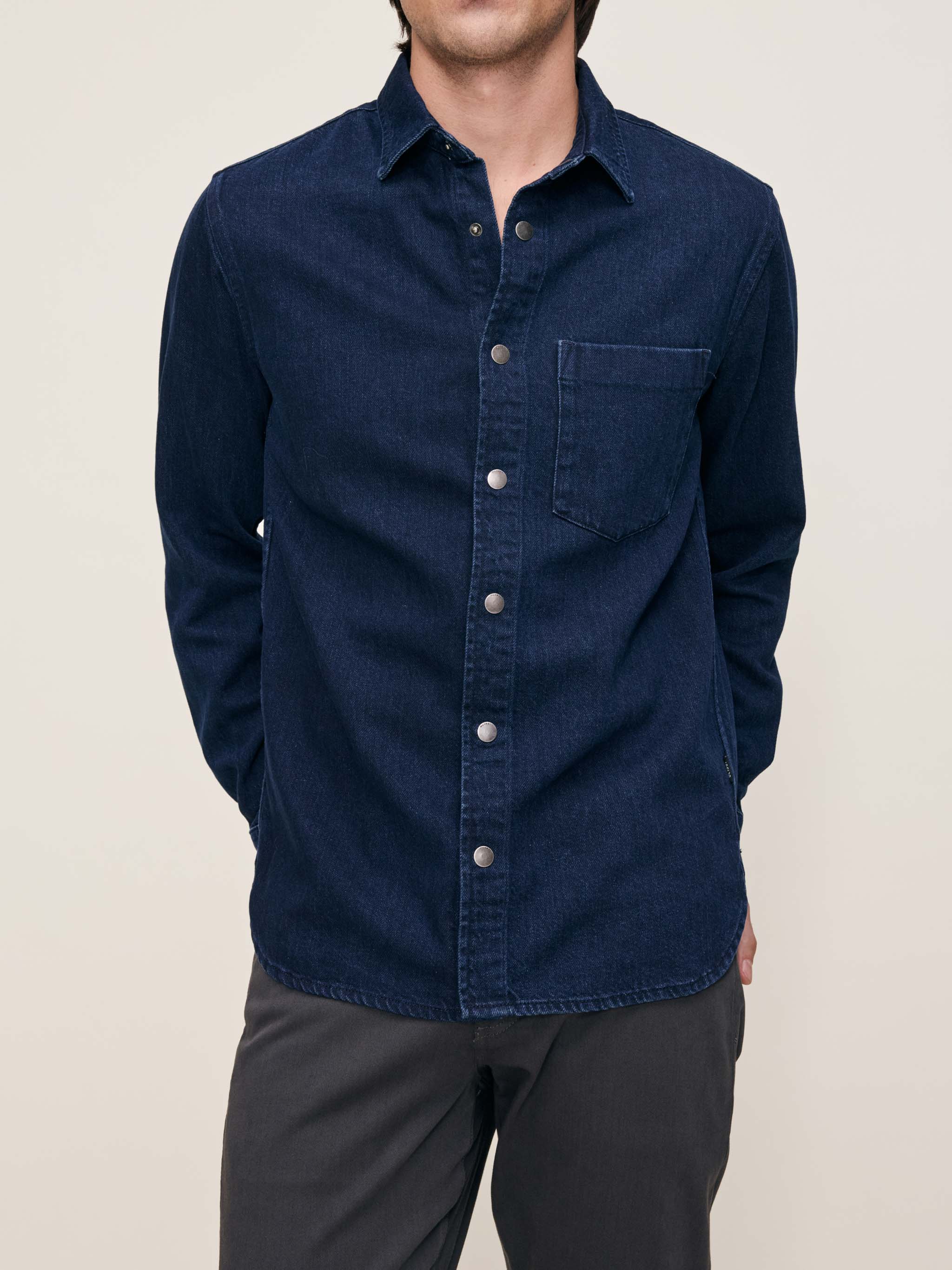 Dominick Shirt | Rain Storm