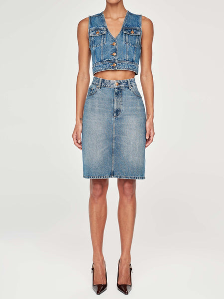 【NONCODE】Jess Strap Denim Skirt Jess Strap Denim Skirt - NONCODE | 60% - Asian Fashion