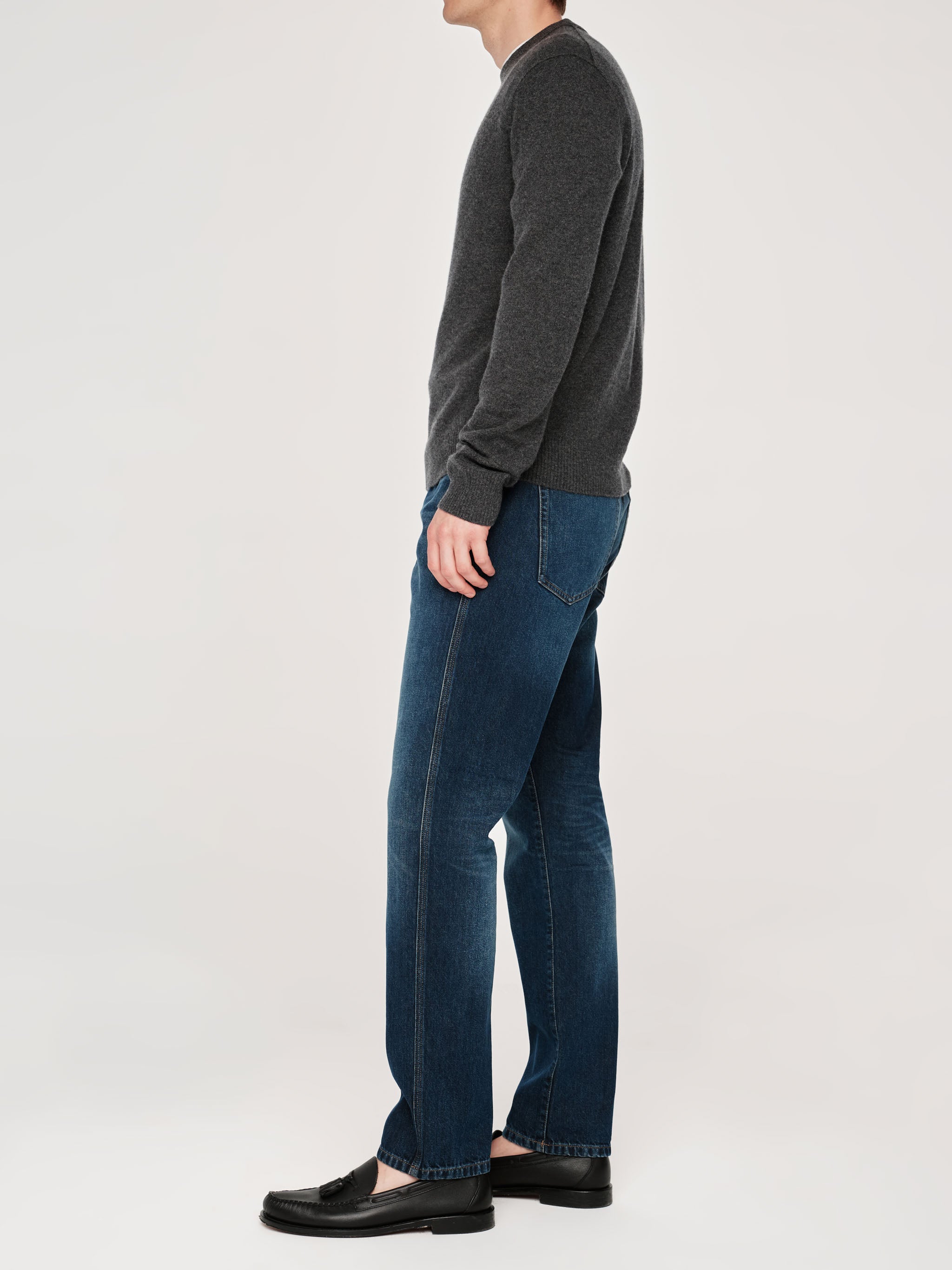 Russell Rigid Slim Straight Jeans | Kensington