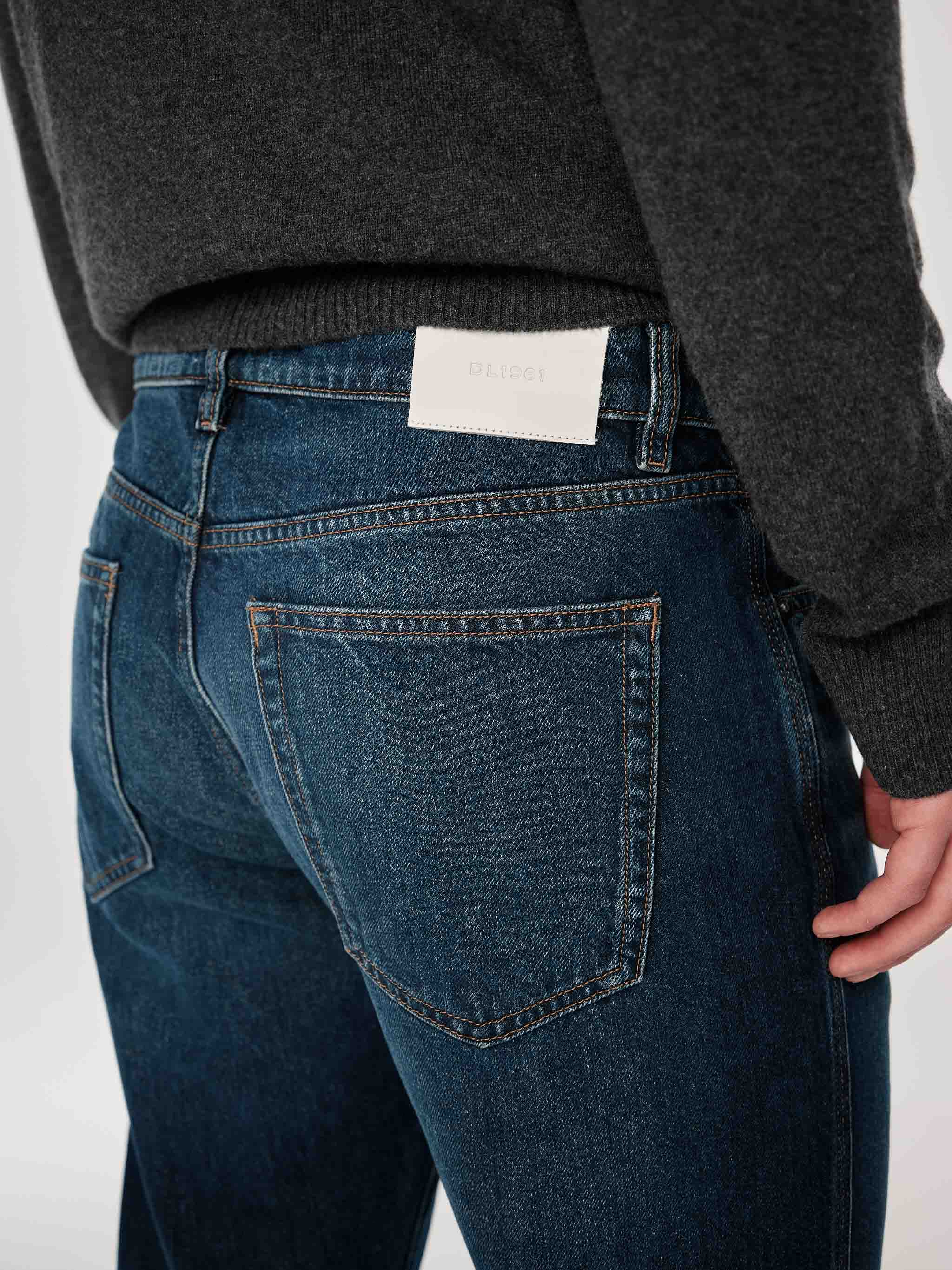 Russell Rigid Slim Straight Jeans | Kensington