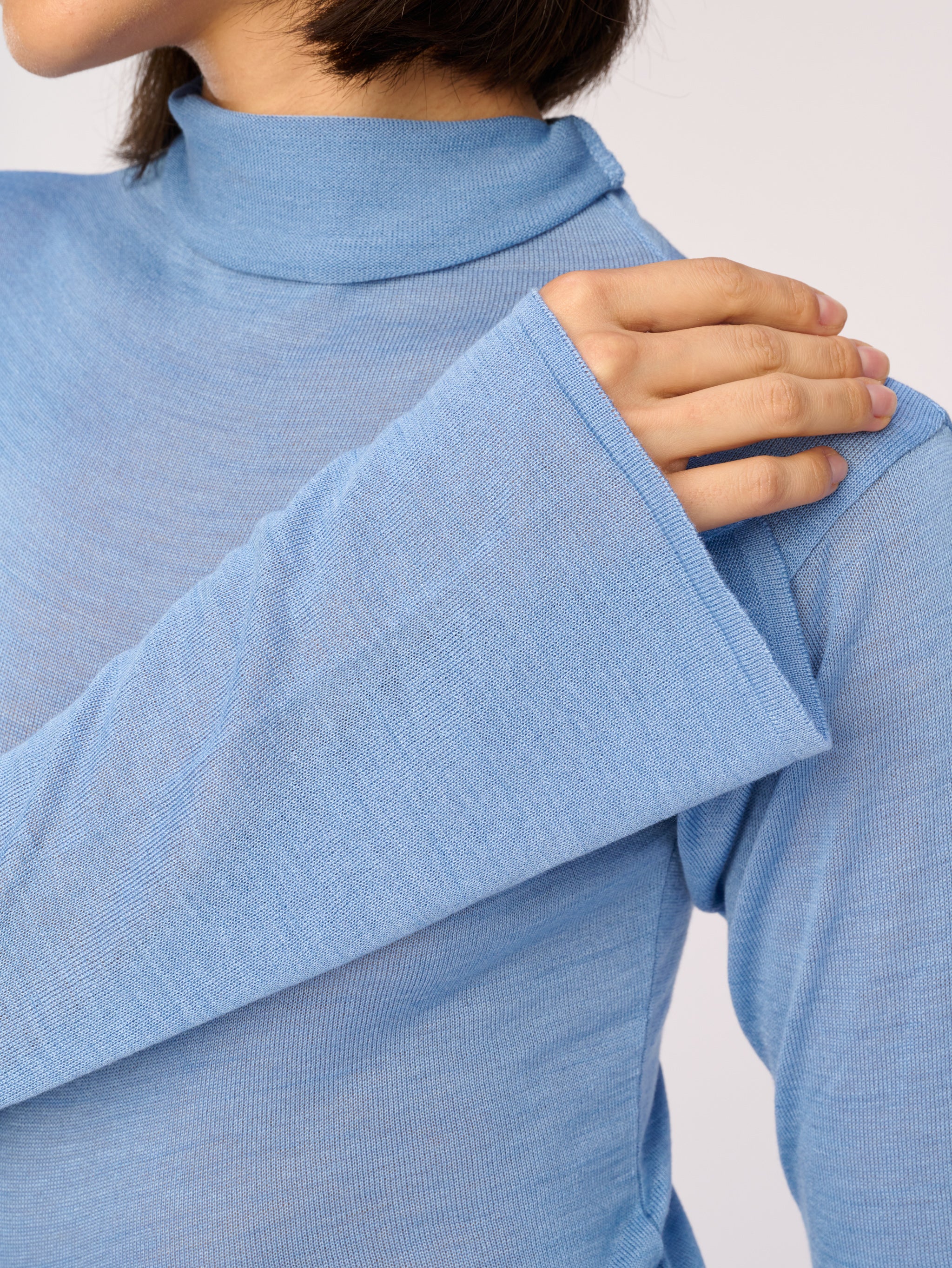 Turtleneck | Powder Blue