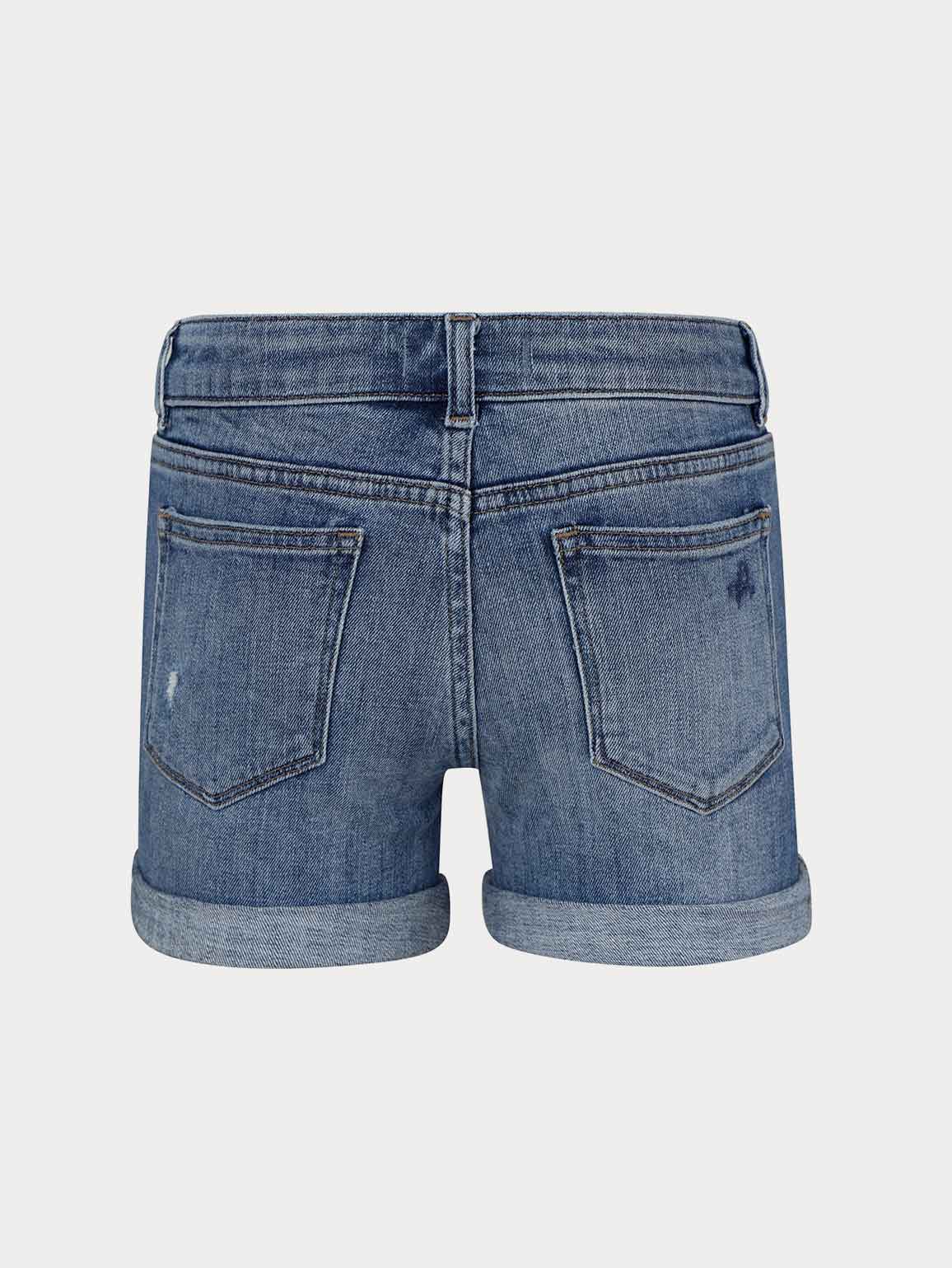 Piper Jean Cuffed Short | Dorado