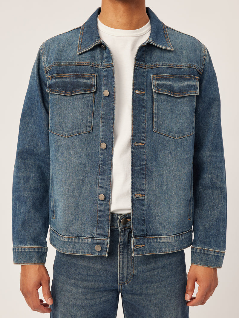 Noah Tapered Straight | Rinse Coated Cuffed
