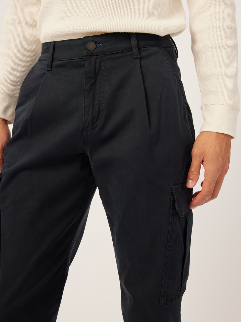 Noah Tapered Straight | Rinse Coated Cuffed