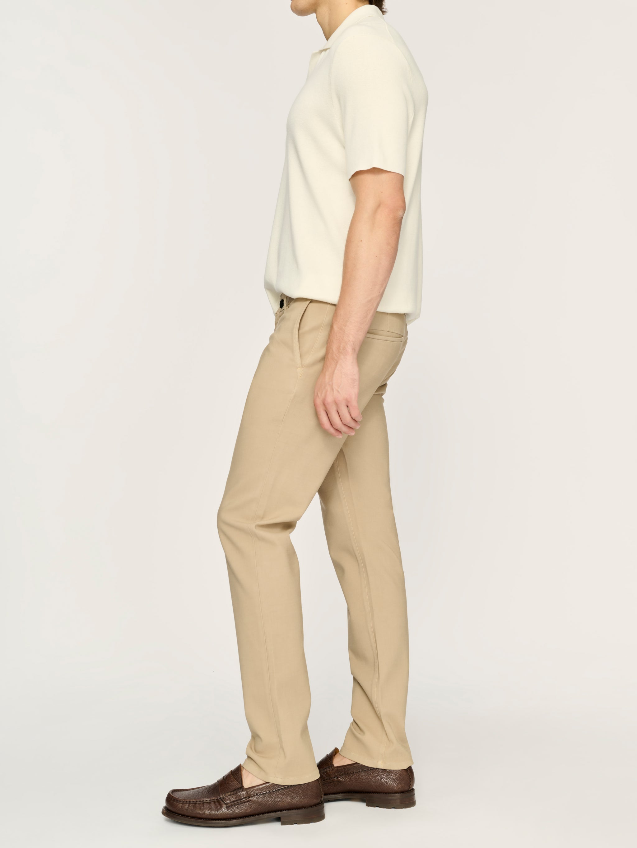 Ivan Slim Trouser | Sepia