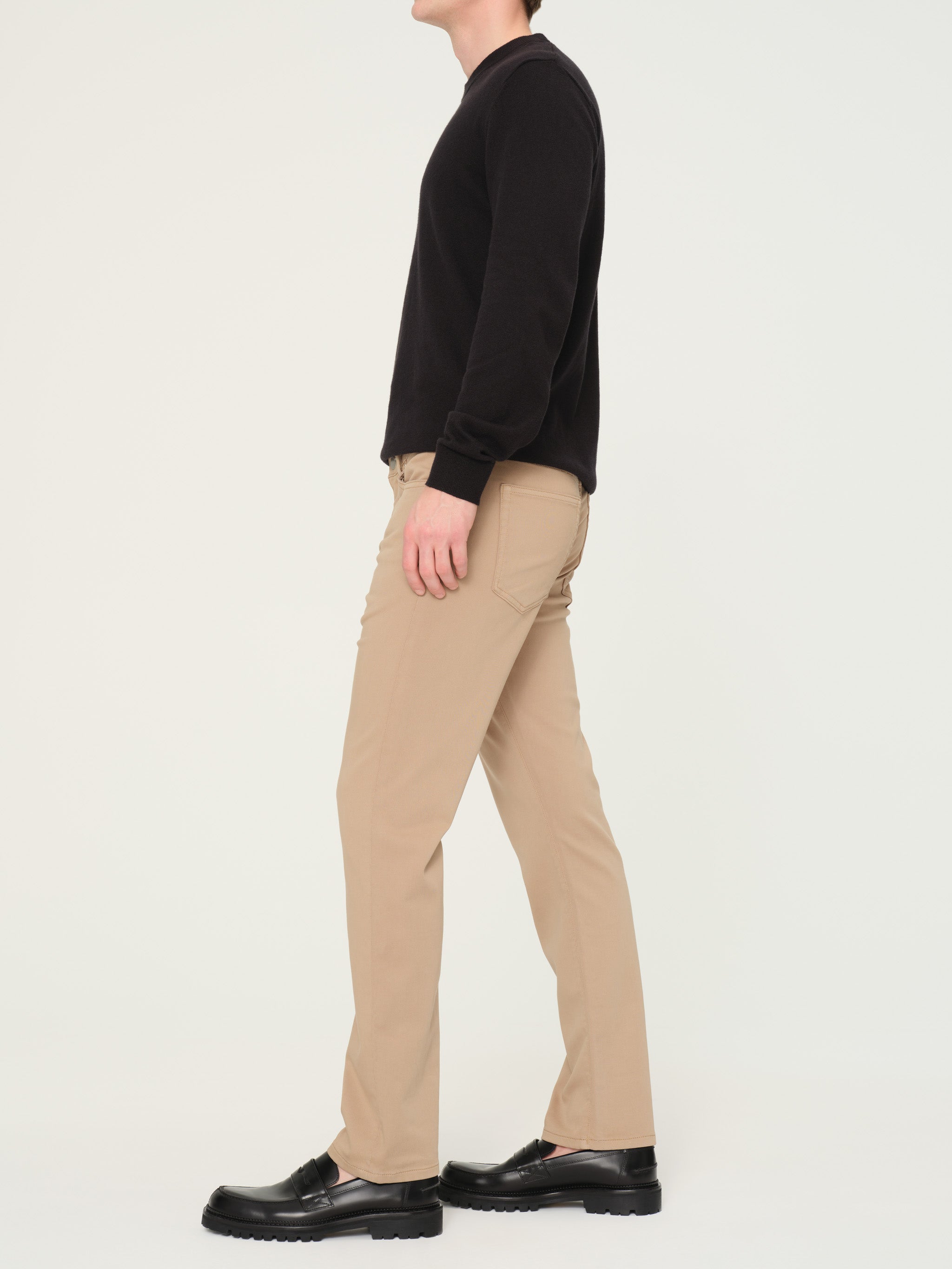 Russell Slim Straight Jeans | Sand Stone