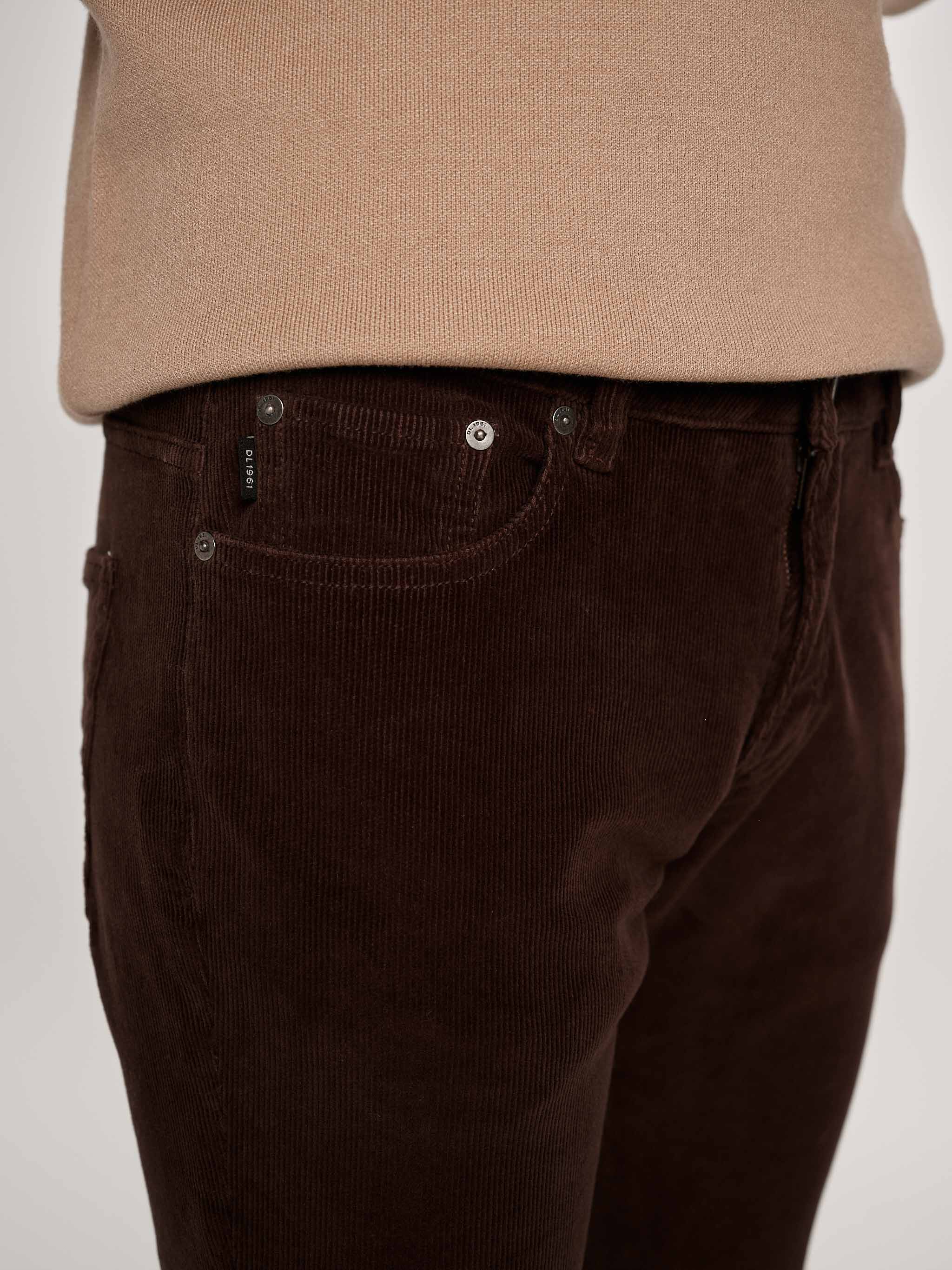 Nick Slim Pants | Meteorite Corduroy (Brown) – DL1961