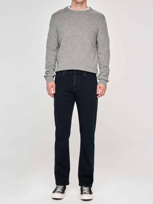 Avery Relaxed Straight Jeans | Social (Dark Indigo)
