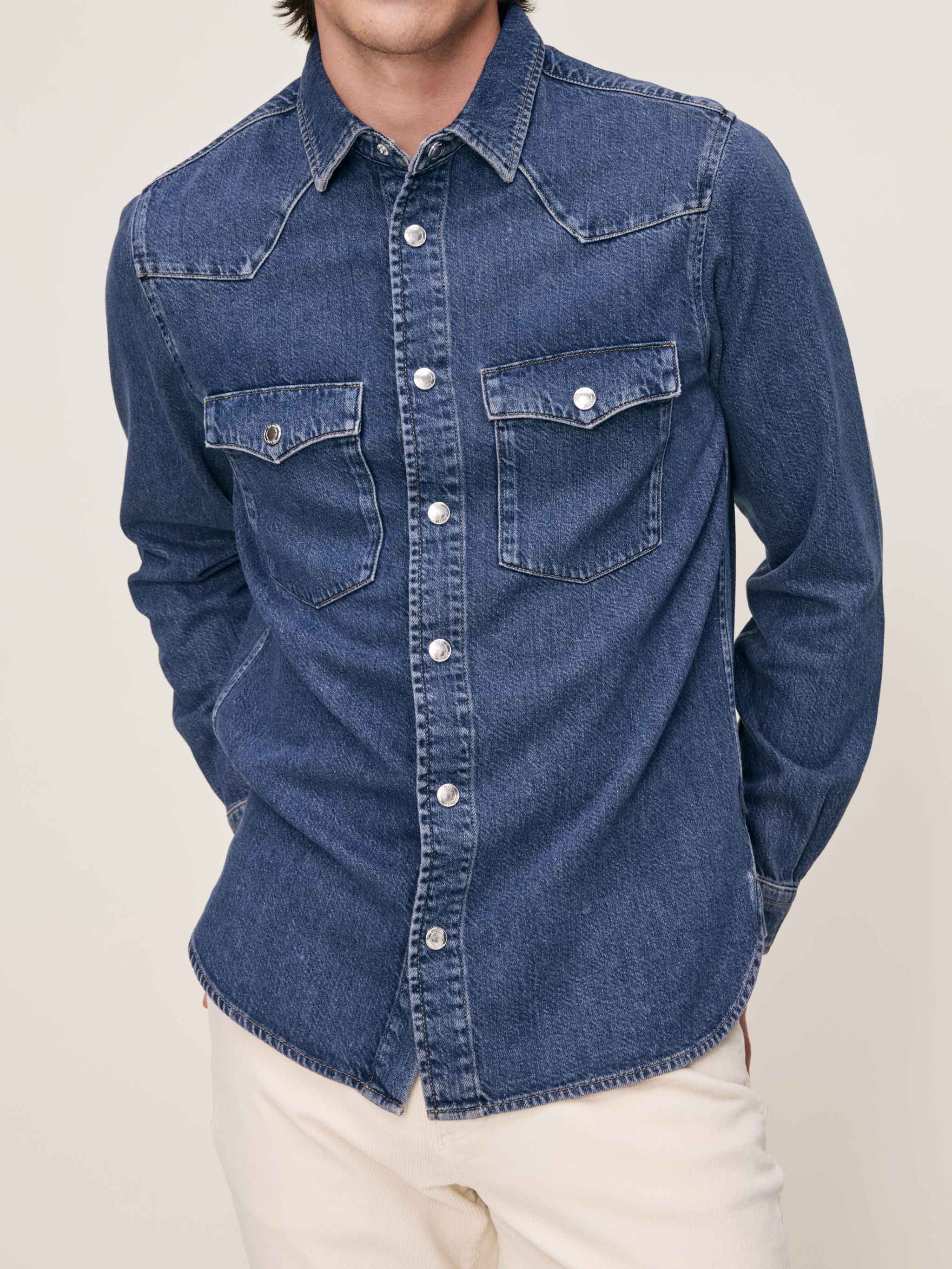Dominick Shirt | Indigo Frontier