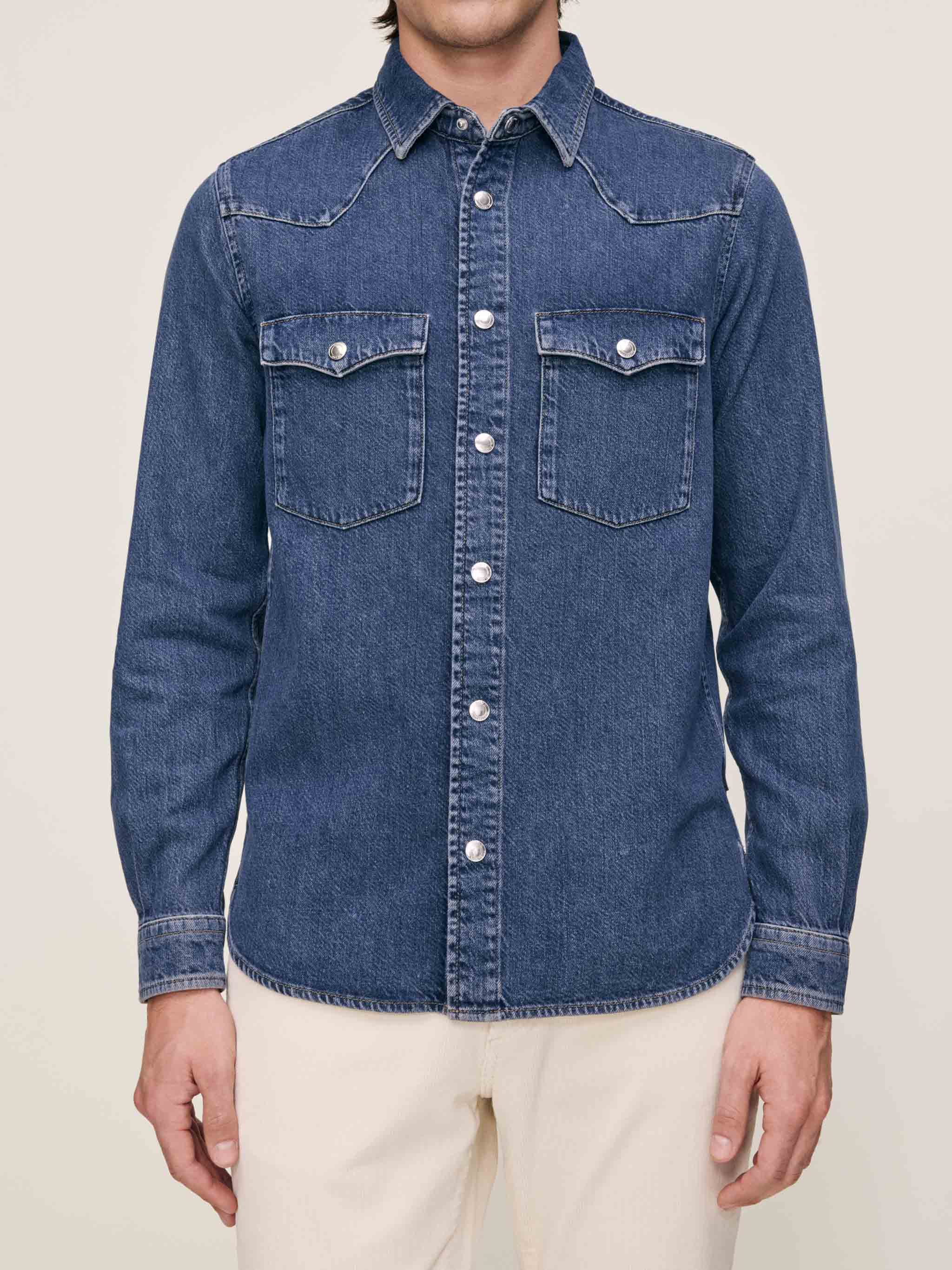 Dominick Shirt | Indigo Frontier