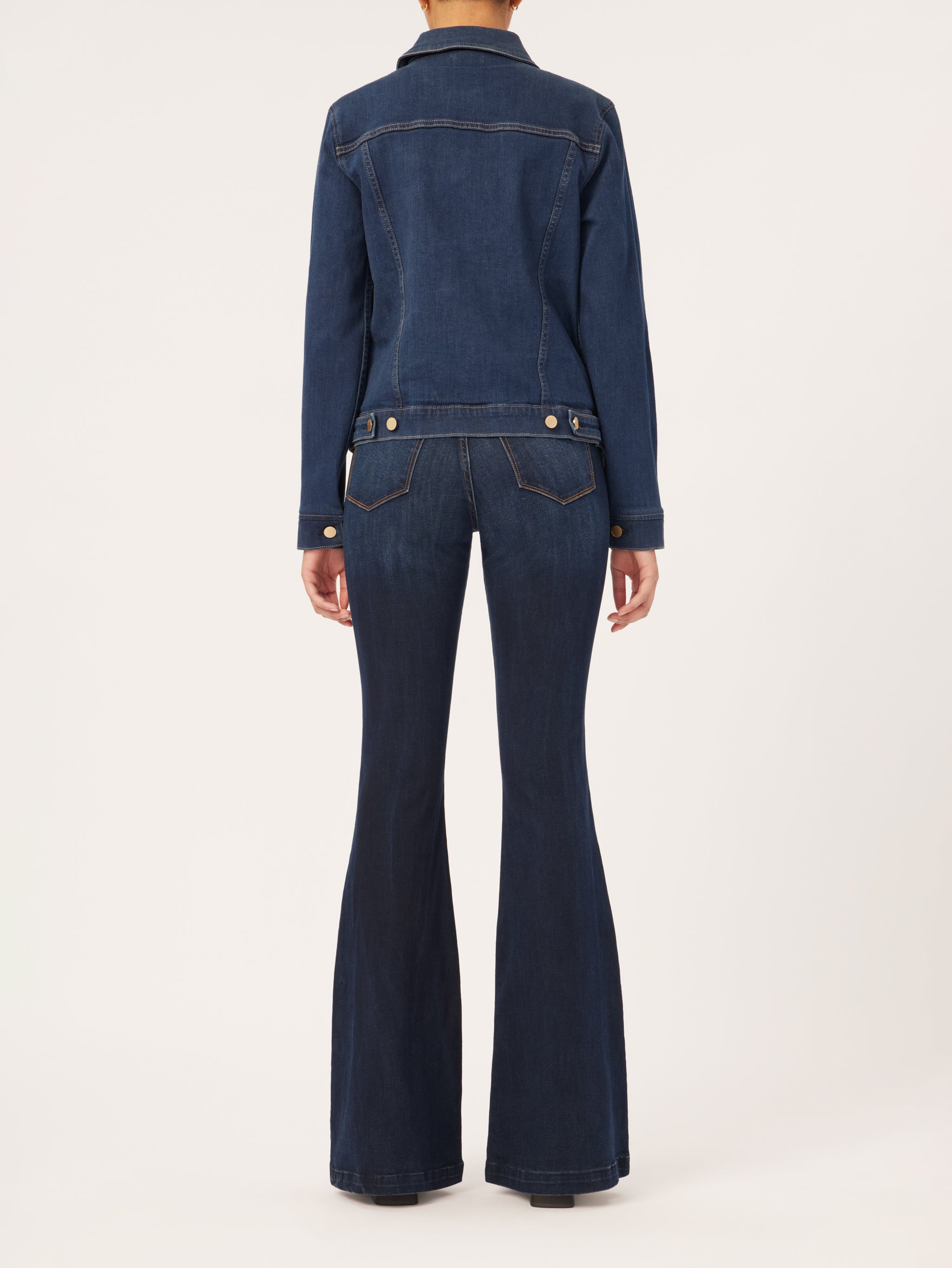 Vika Jacket Classic Denim | Mediterranean