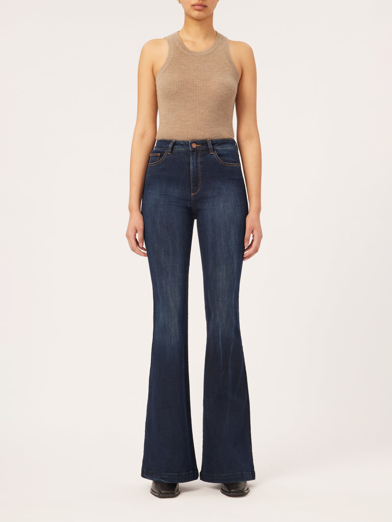 Rachel Flare Ultra High Rise Instasculpt 35" | Foster