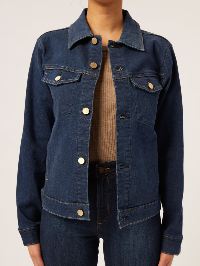 Eden Jacket Relaxed Vintage | Fountain