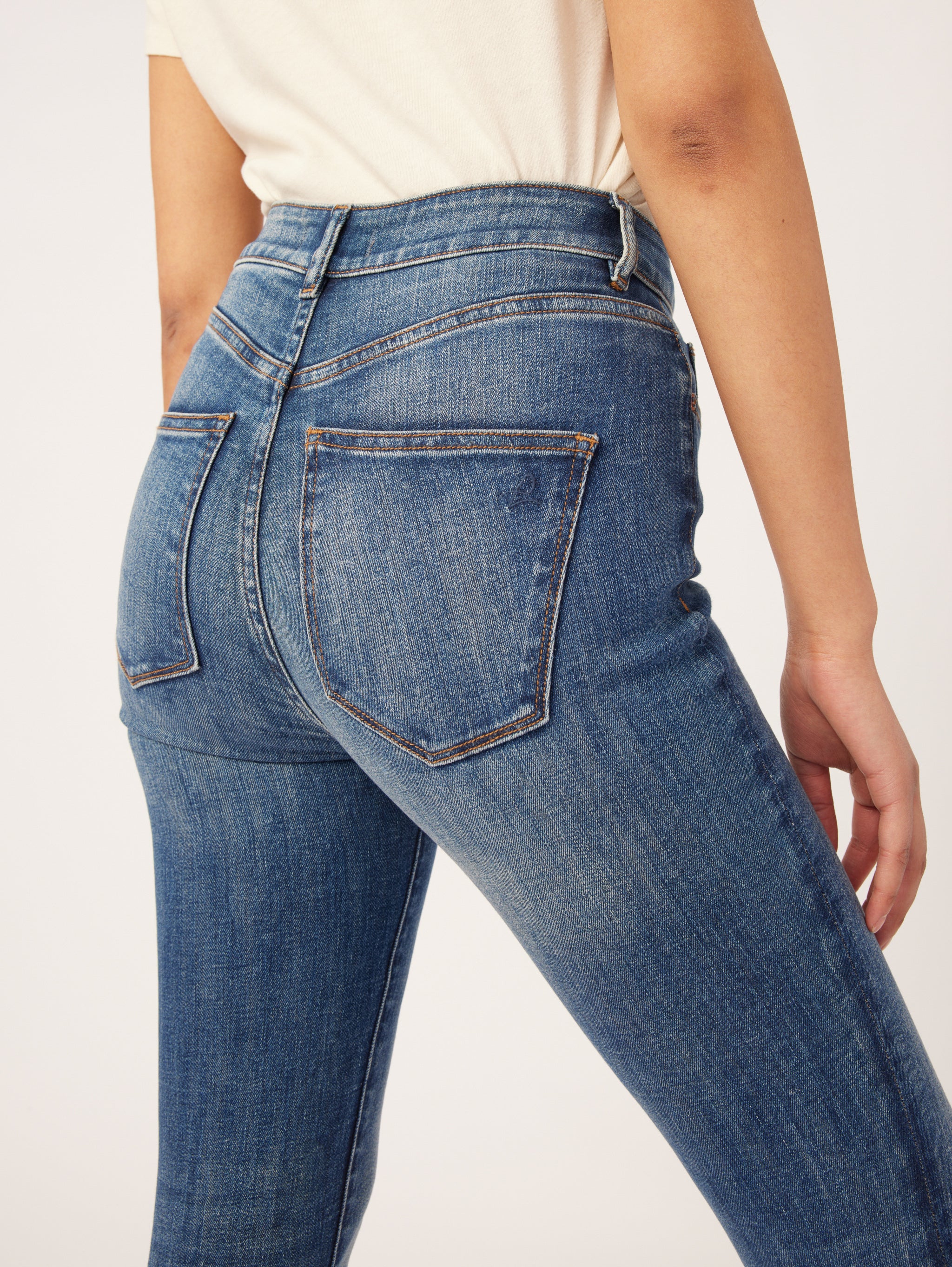 Farrow Skinny High Rise Instasculpt Ankle Jeans