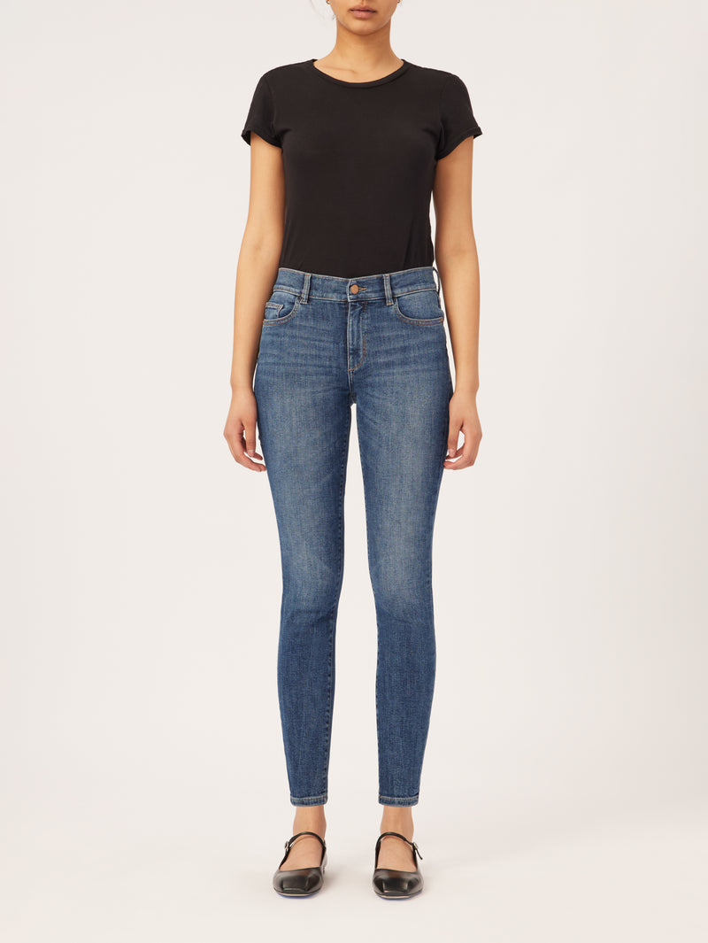 Florence Skinny Mid Rise Instasculpt Crop | Stranded