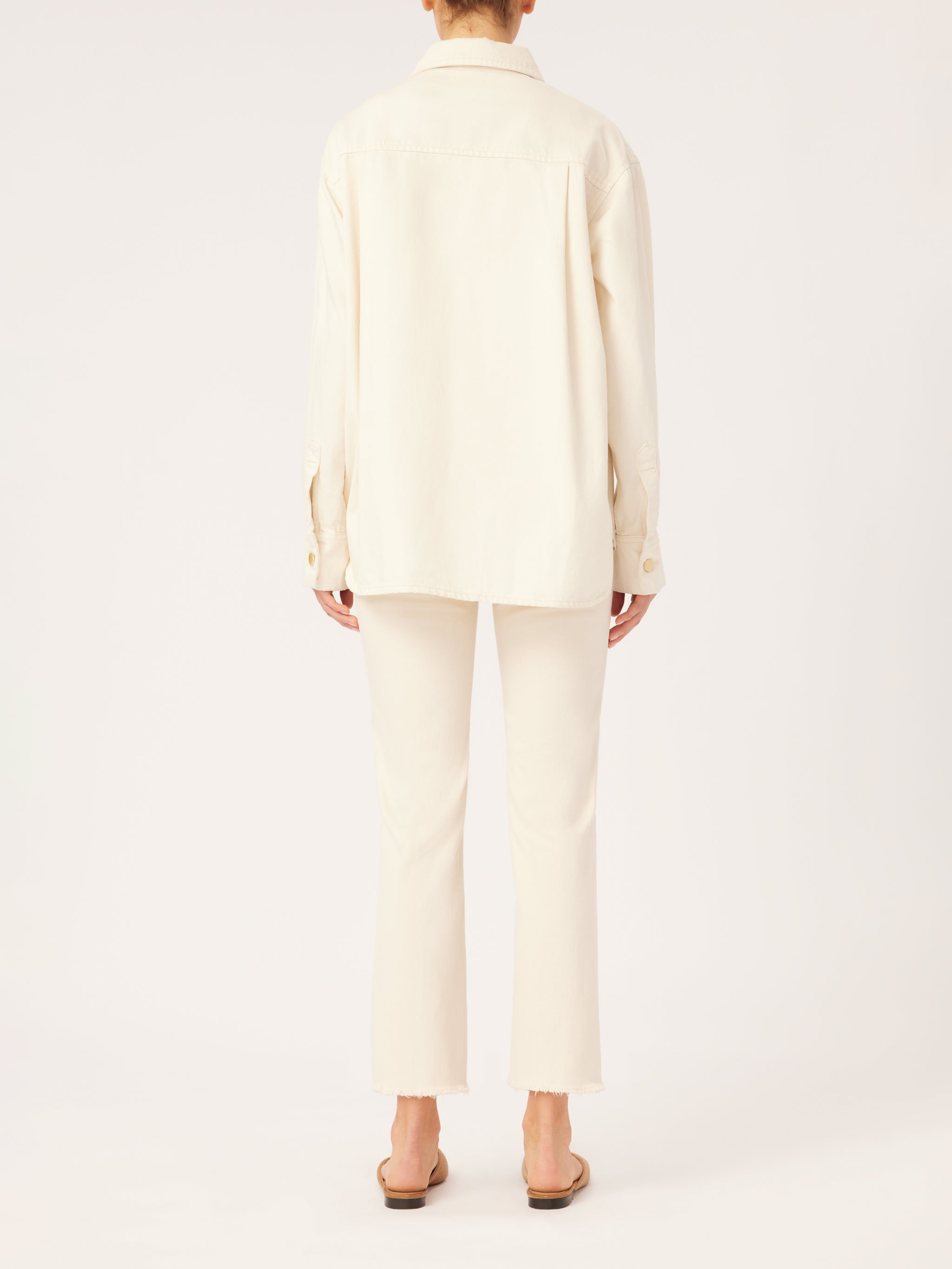 Faye Shirt | Eggshell