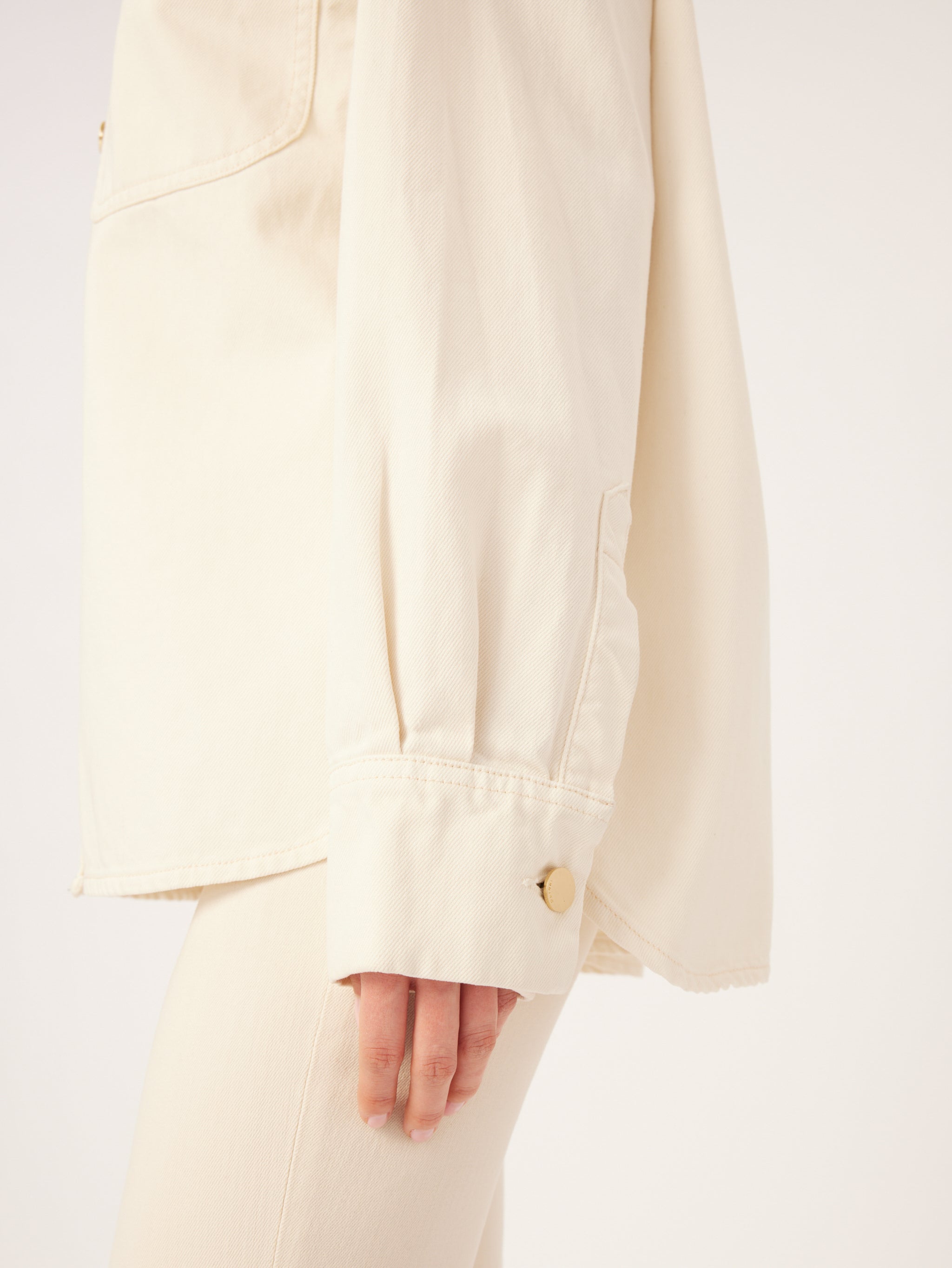 Faye Shirt | Eggshell