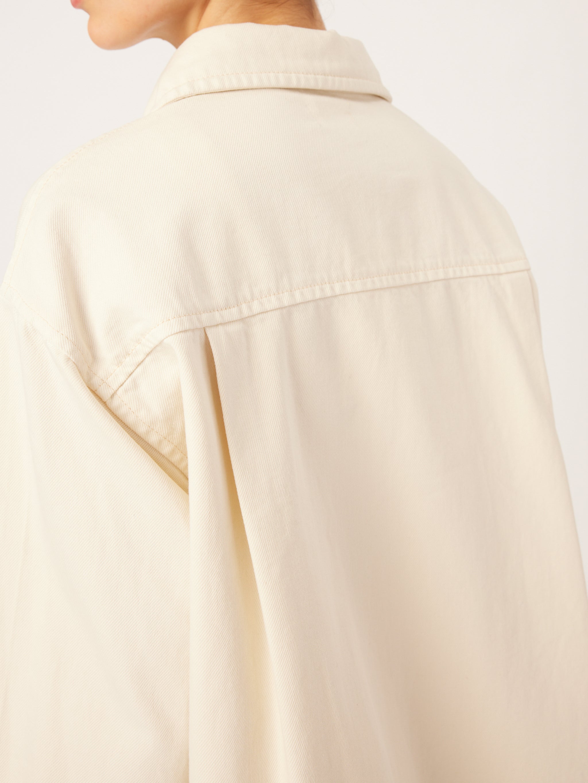Faye Shirt | Eggshell