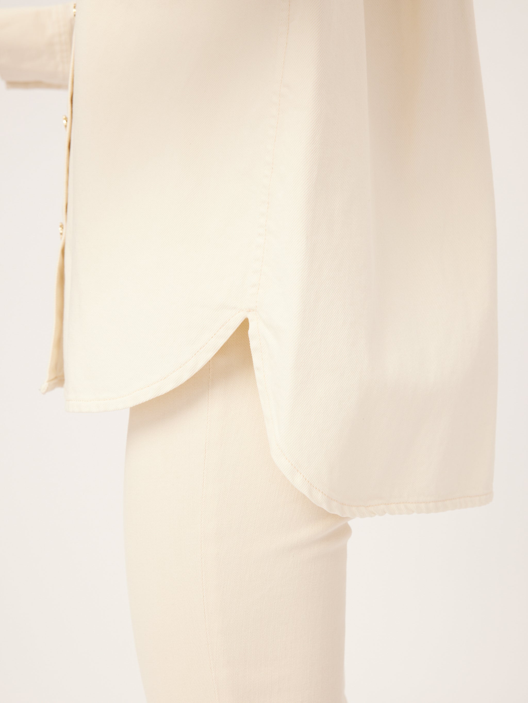 Faye Shirt | Eggshell