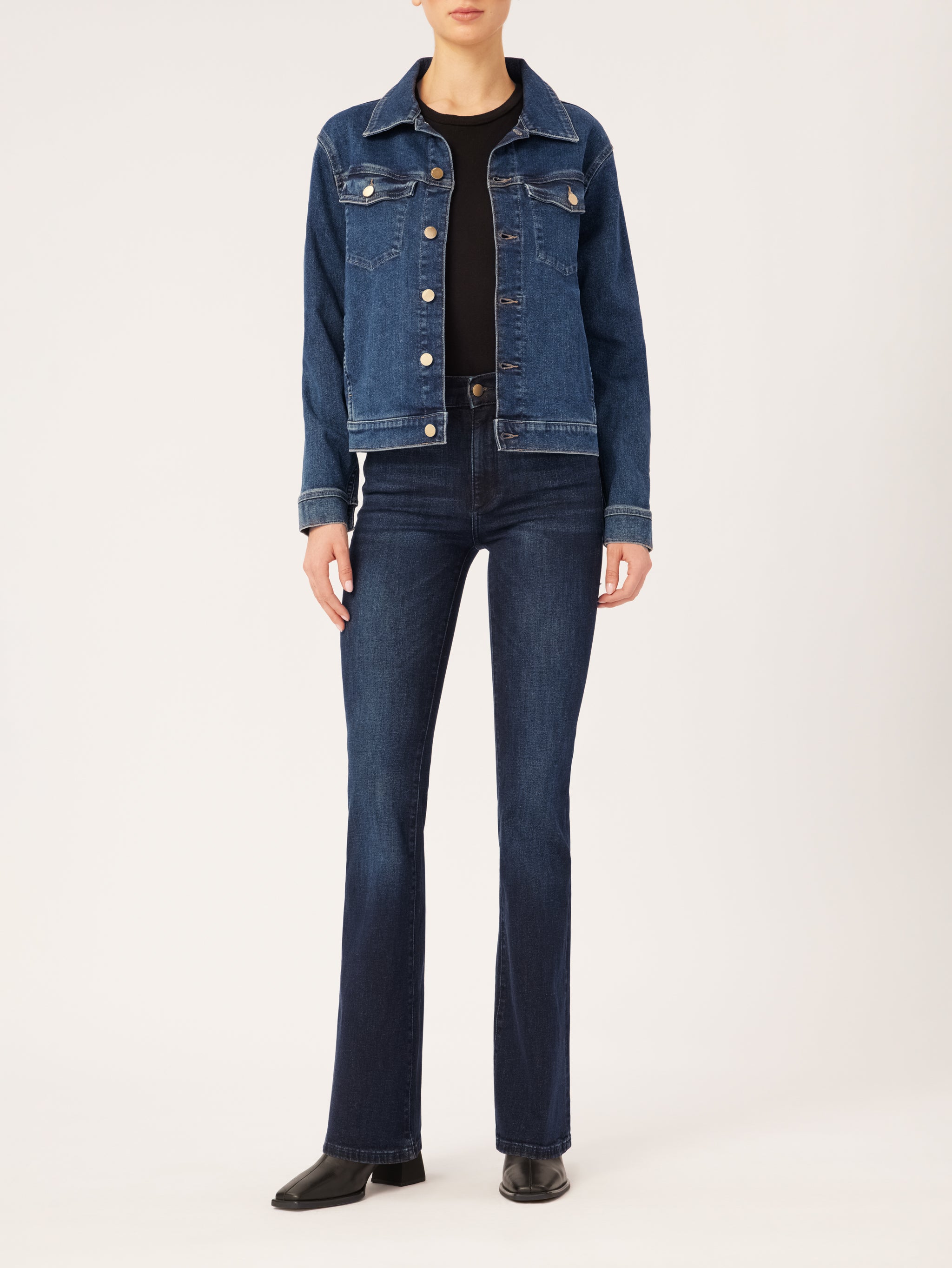 Vika Jacket Classic Denim | Seaborn