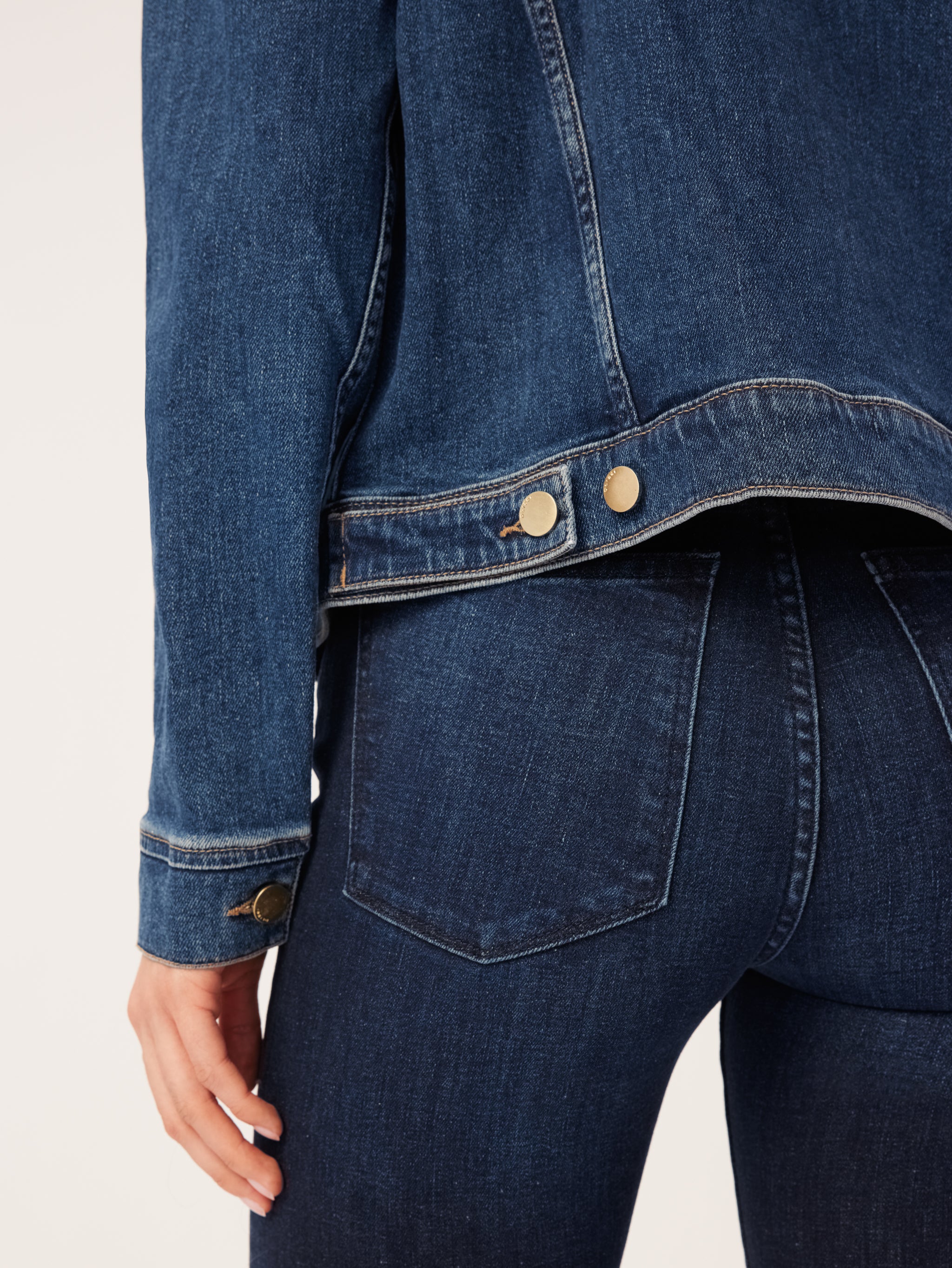Vika Jacket Classic Denim | Seaborn