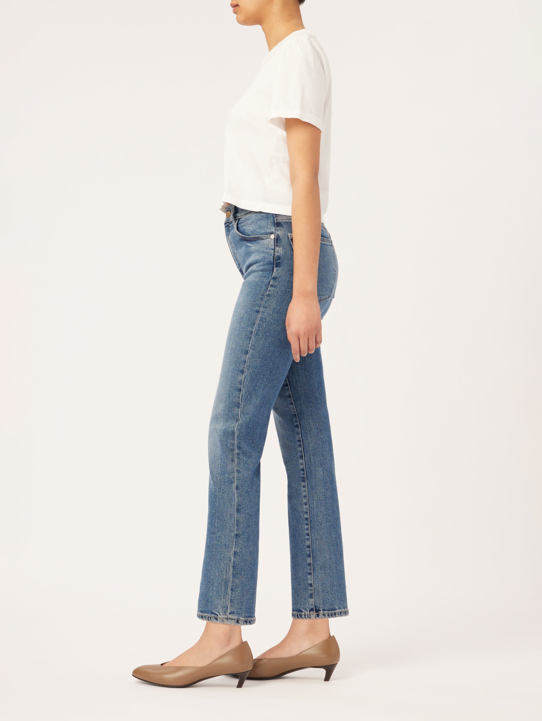 Patti Straight Straight Vintage Ankle | Maritime