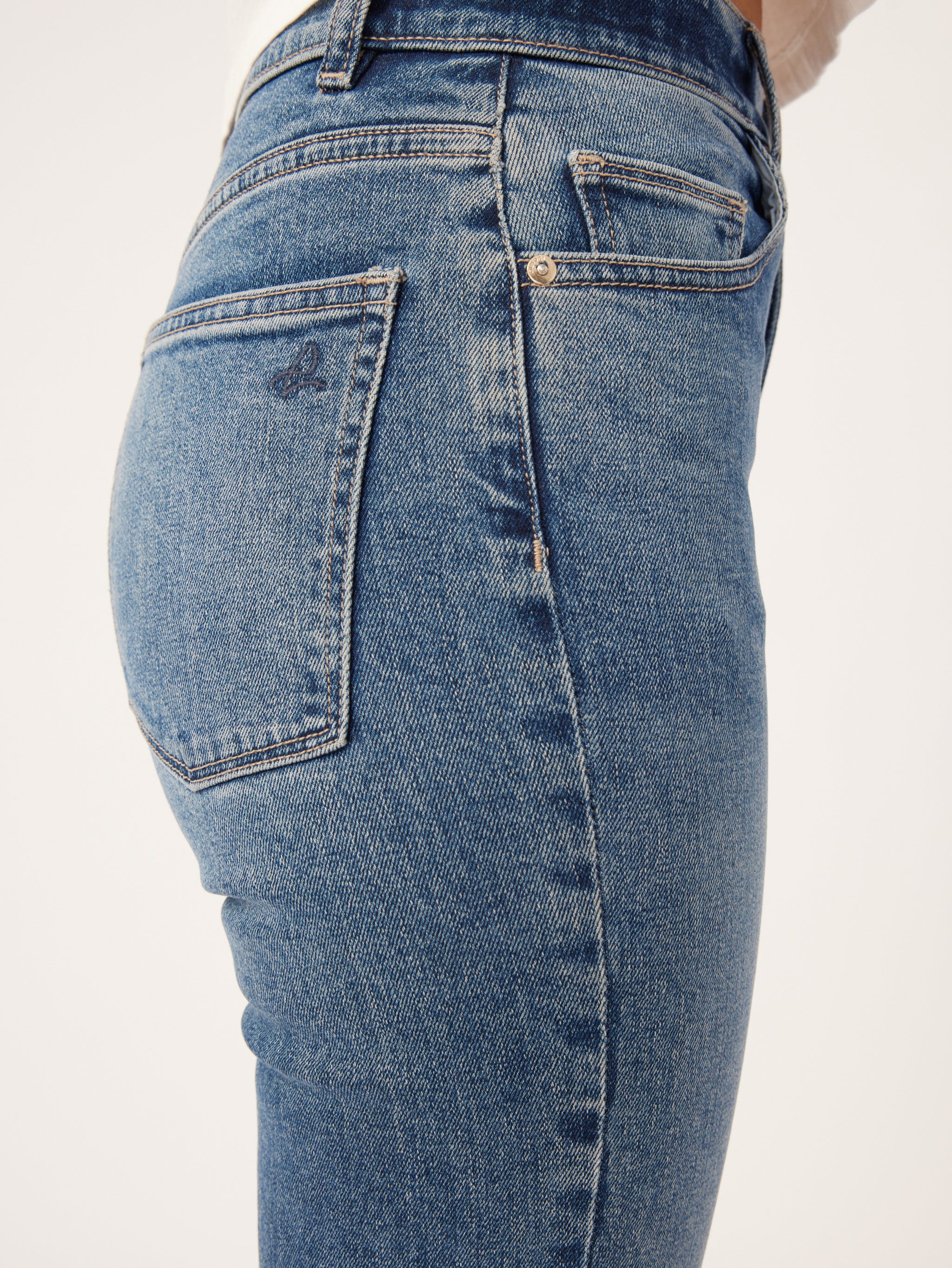 Patti Straight Straight Vintage Ankle | Maritime