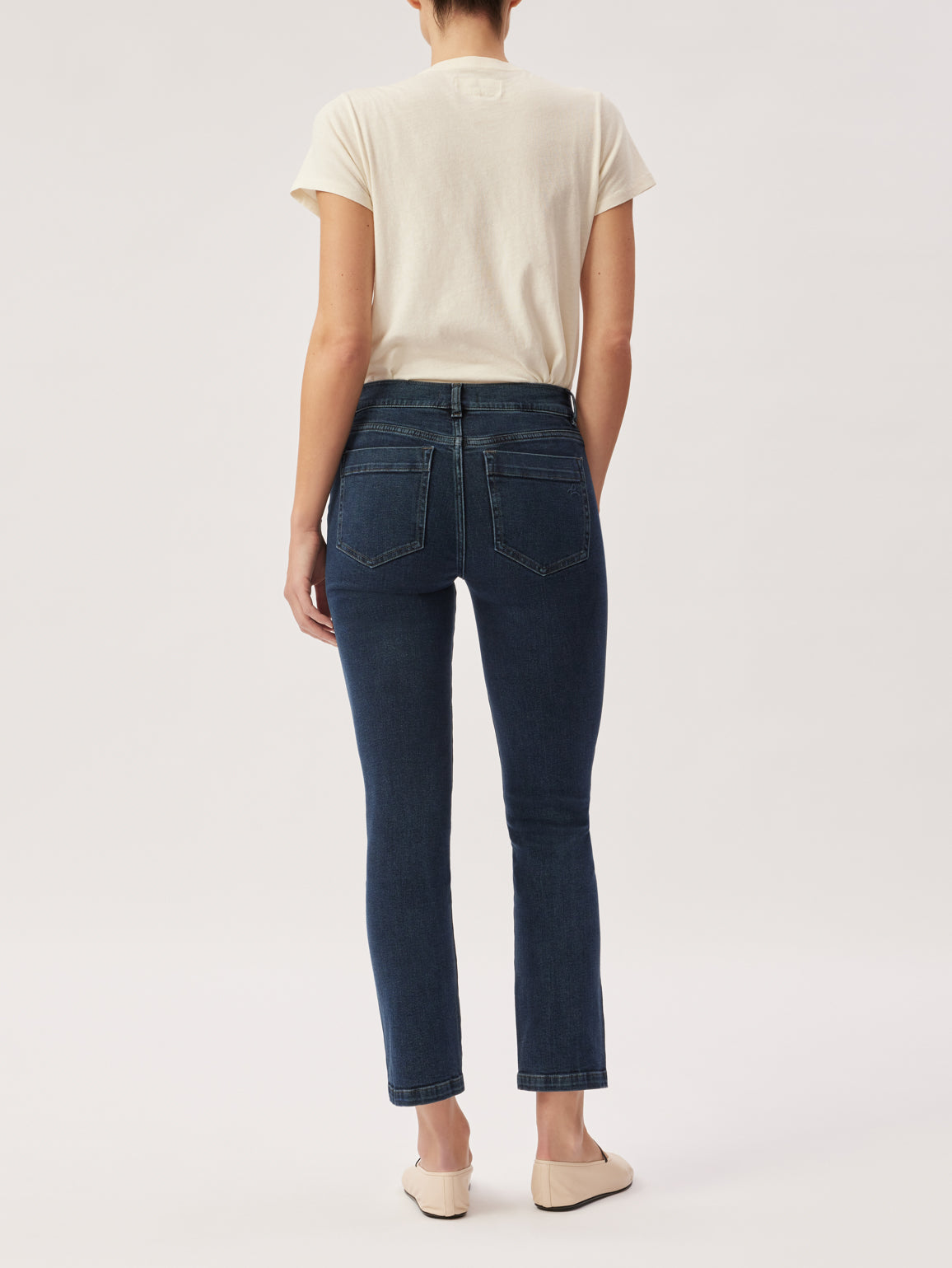 Mara Straight Mid Rise Instasculpt Ankle | Seacliff