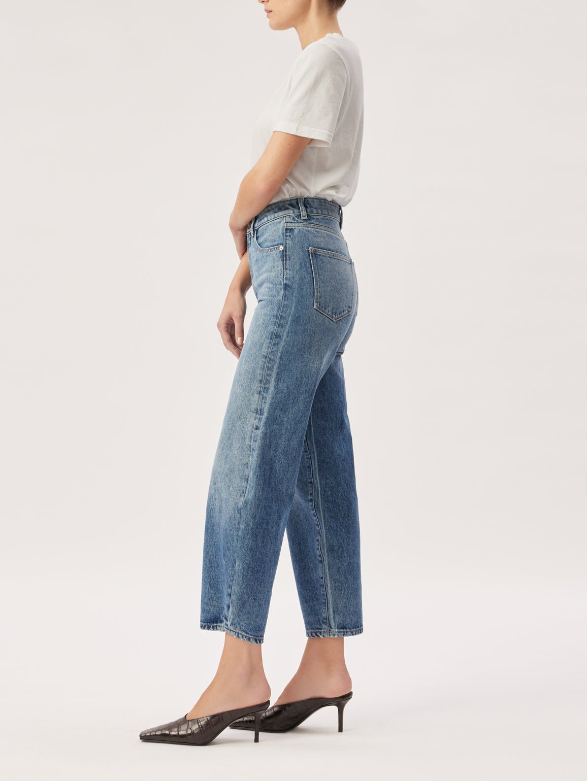 Miro Barrel High Rise Vintage | Bedford Blue
