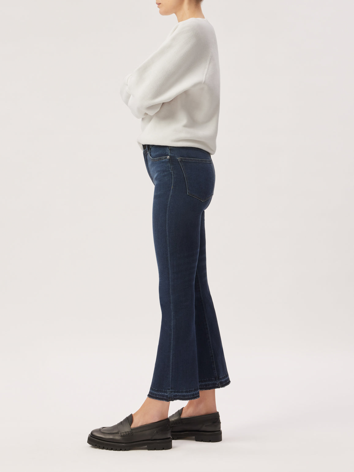 Bridget Boot High Rise Instasculpt Crop | Dark Indigo Released