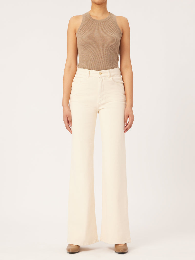 Hepburn Wide Leg High Rise Vintage 33" | Vibrant Rinse