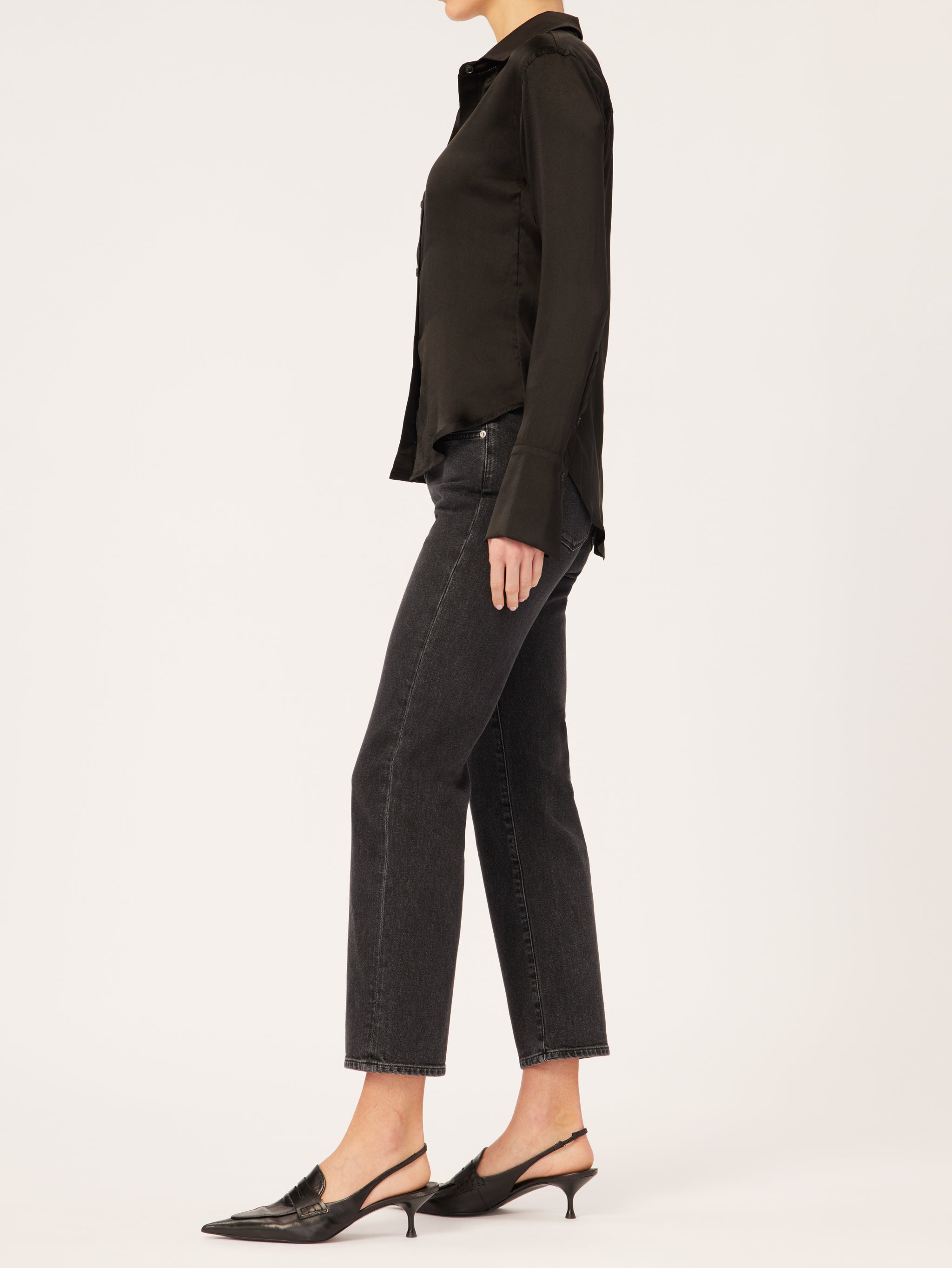 Lisette Shirt  | Black