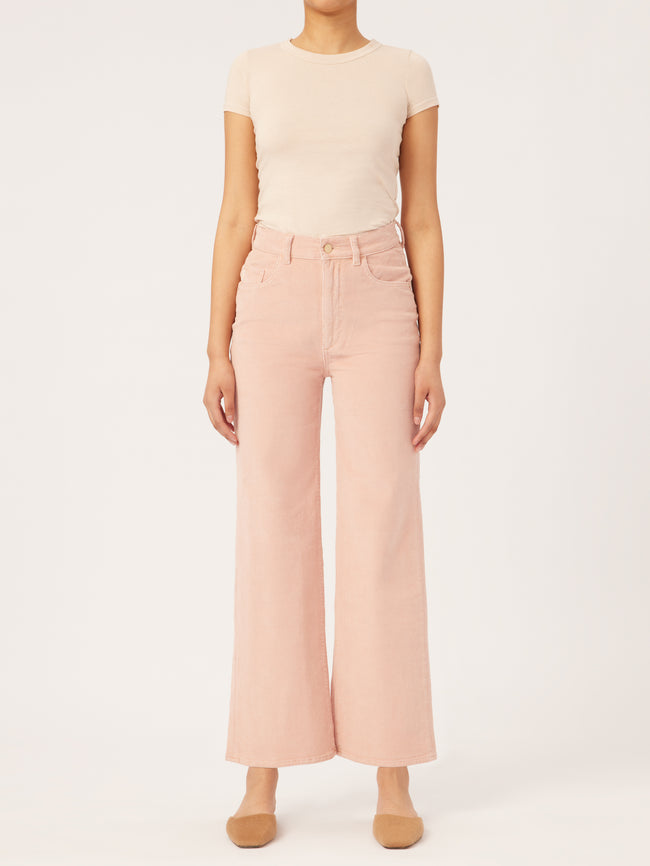 Hepburn Wide Leg High Rise Vintage | Rose Vale