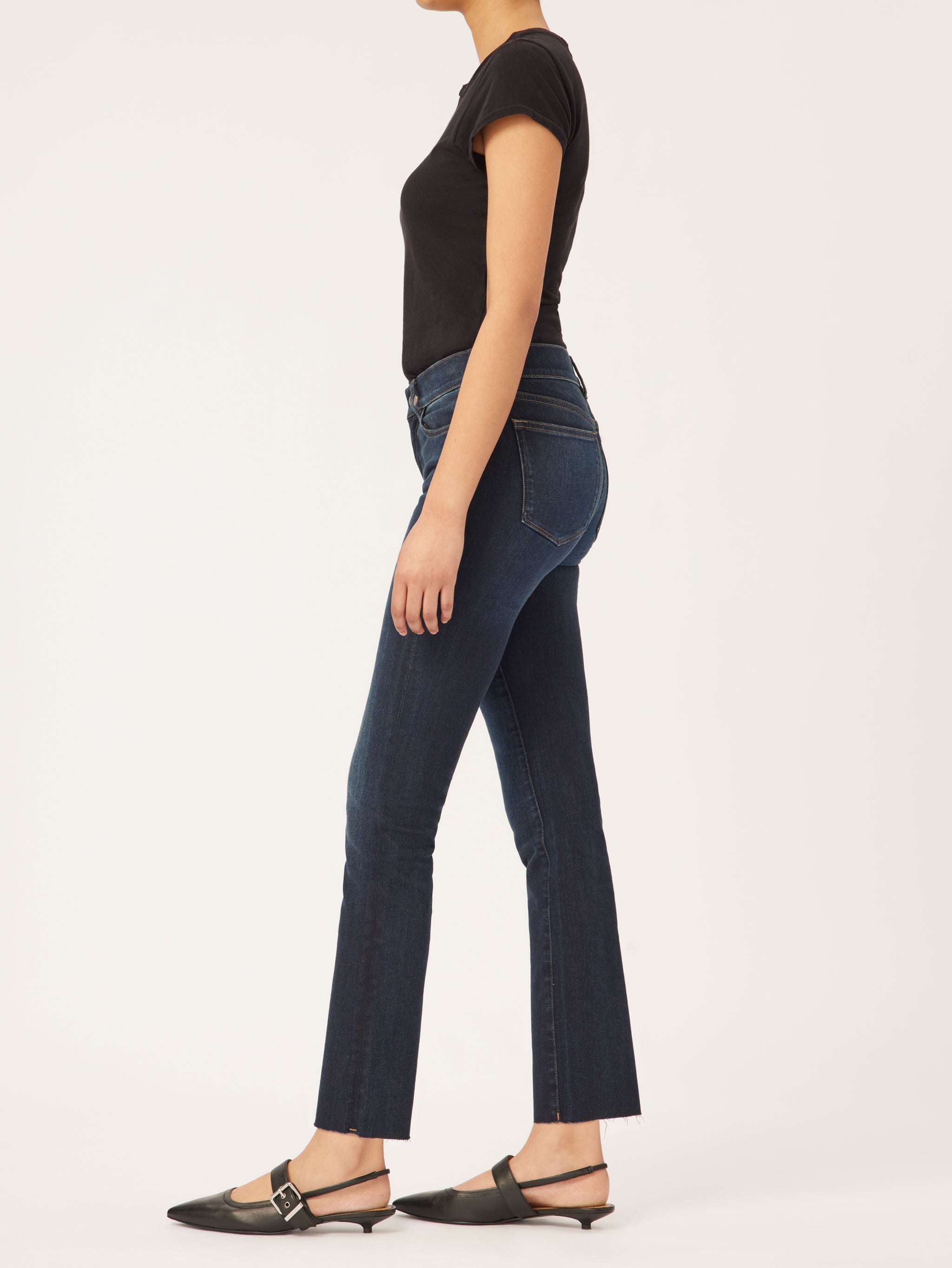 Mara Straight Instasculpt Ankle Jeans | Under Current