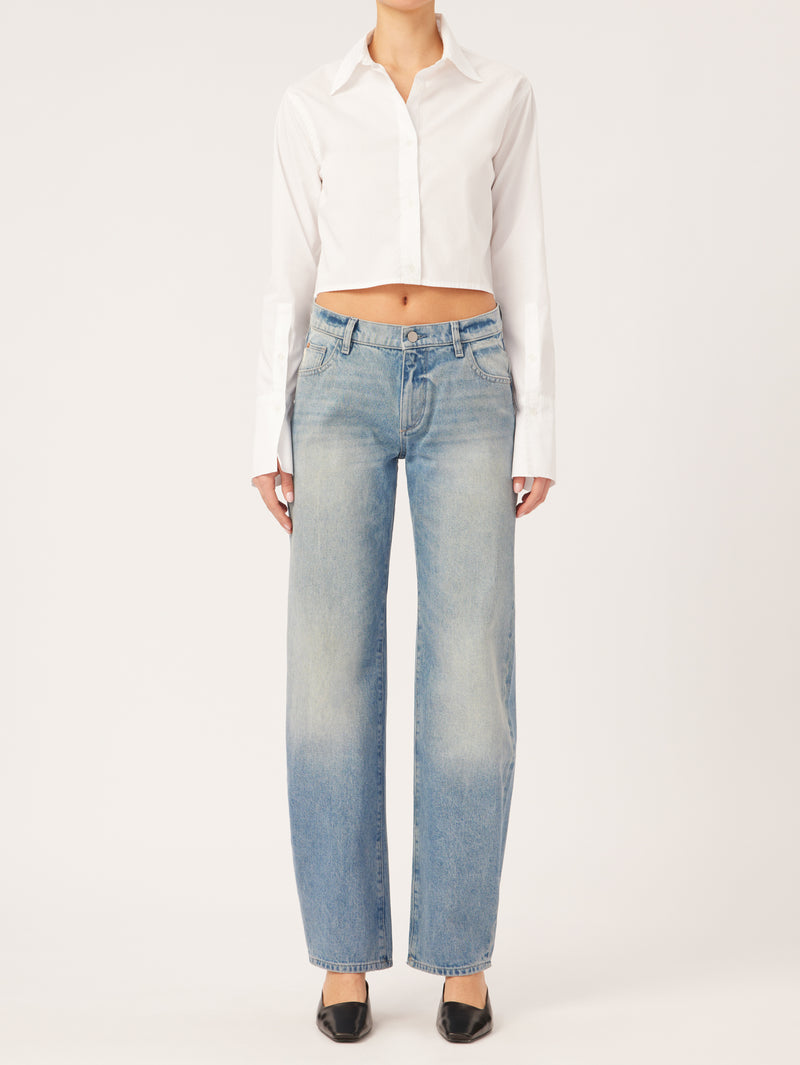 Zoie Wide Leg Low Rise | Aged Mid Cargo