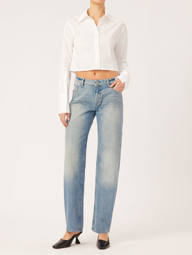 Ilia Barrel Low Rise Relaxed Vintage | Aged Mid