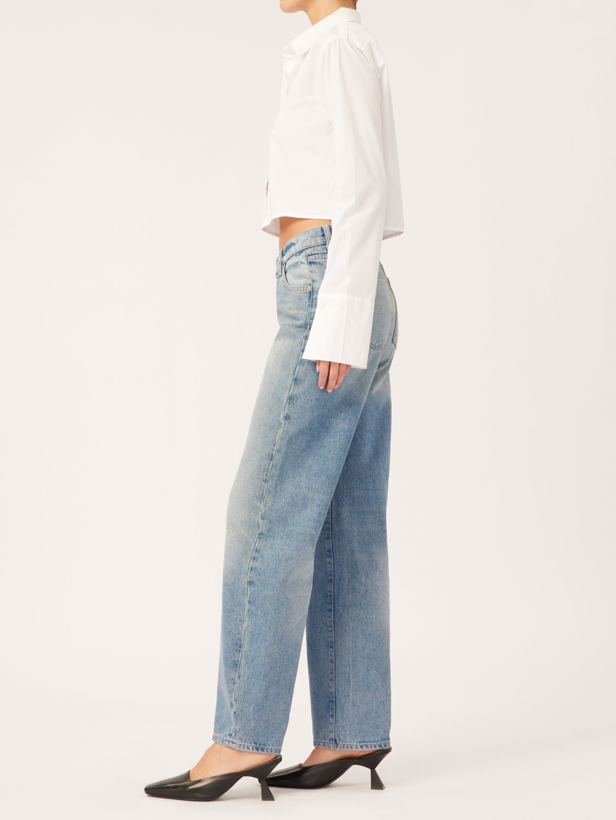 Ilia Barrel Low Rise Relaxed Vintage | Aged Mid